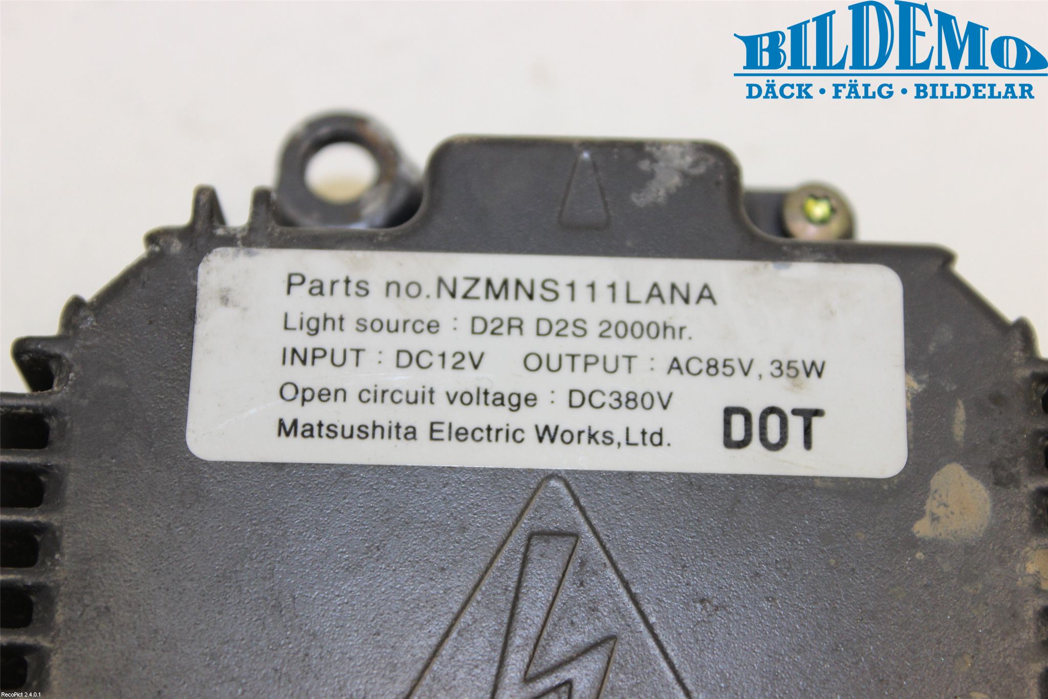 Nissan 350Z Styrenhet Strålkastare