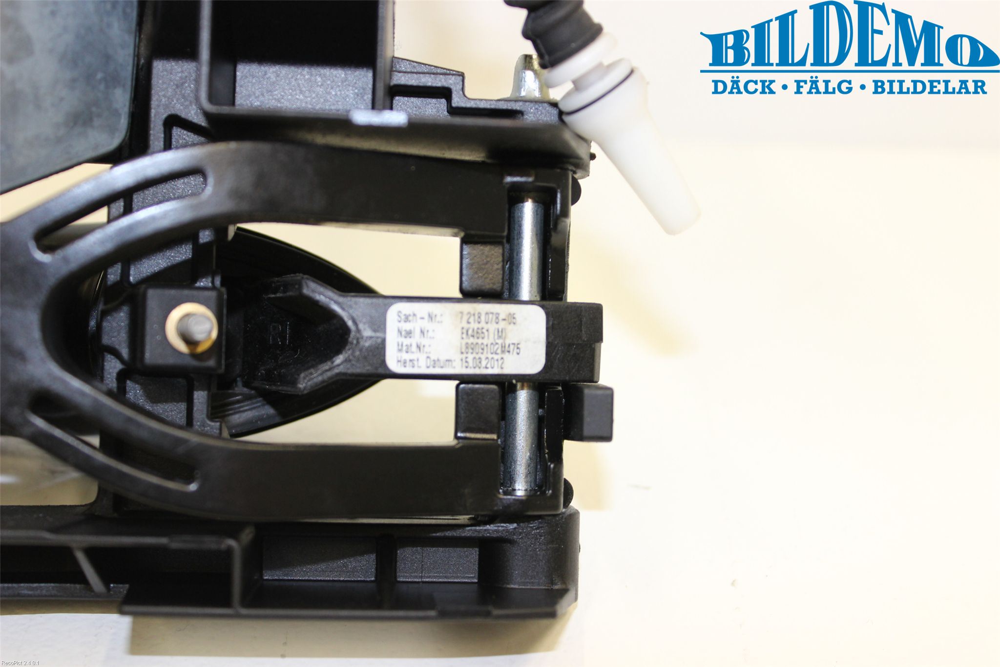 BMW 5 F10/F11/F18 09-17 Dörrhandtag Yttre Hö