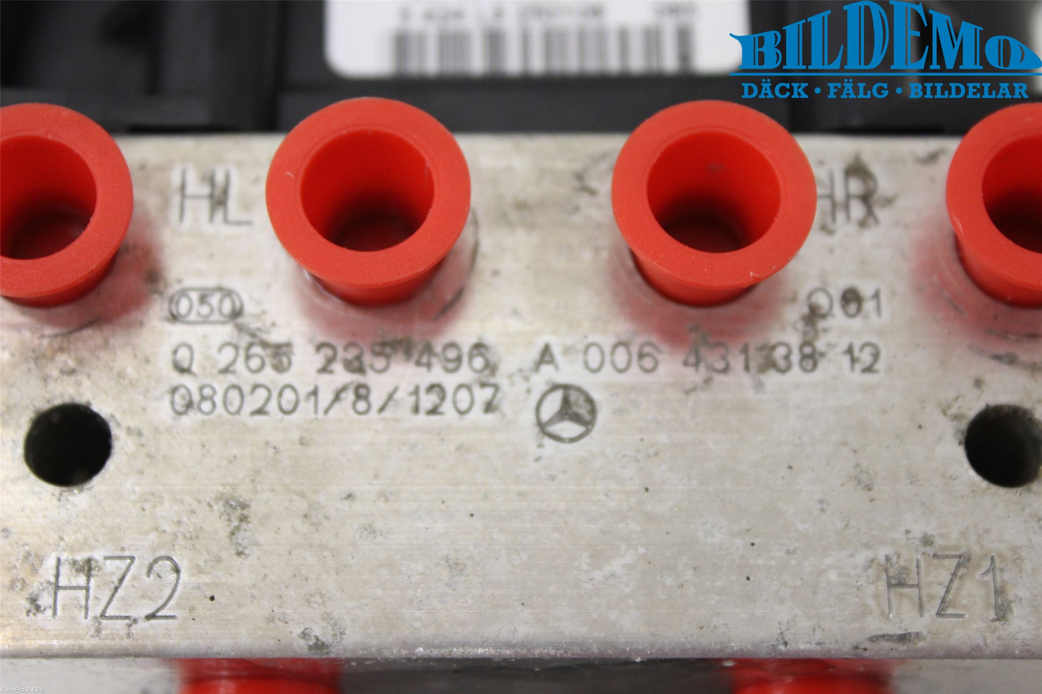 Mercedes-Benz MB A-KLASS (W169) 04-12 Abs Hydraulaggregat
