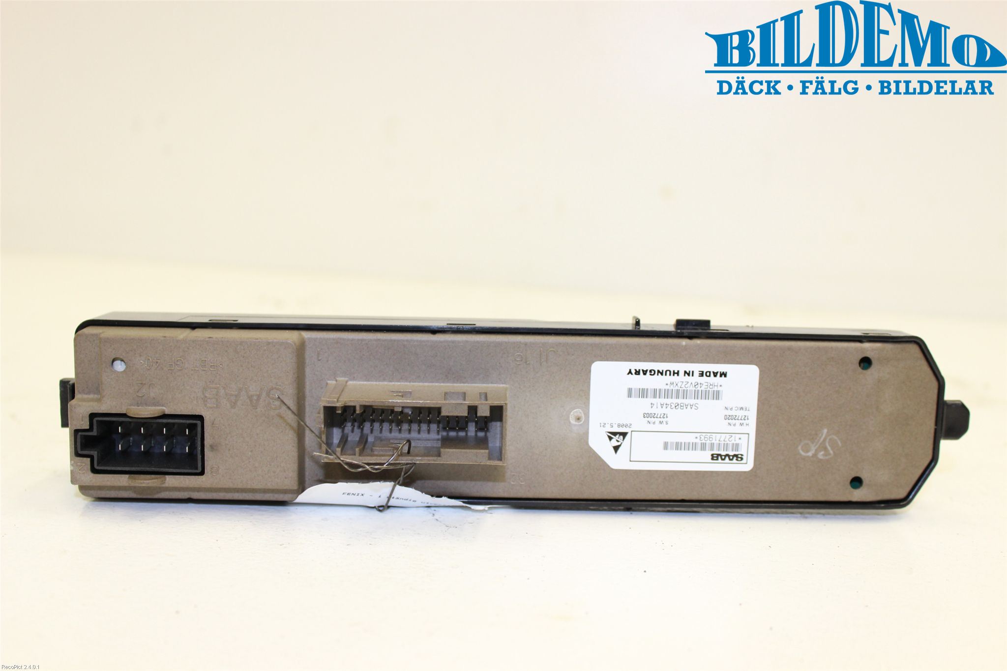 Saab 9-3 VER2/VER3 08-15 Strömställare Elhiss