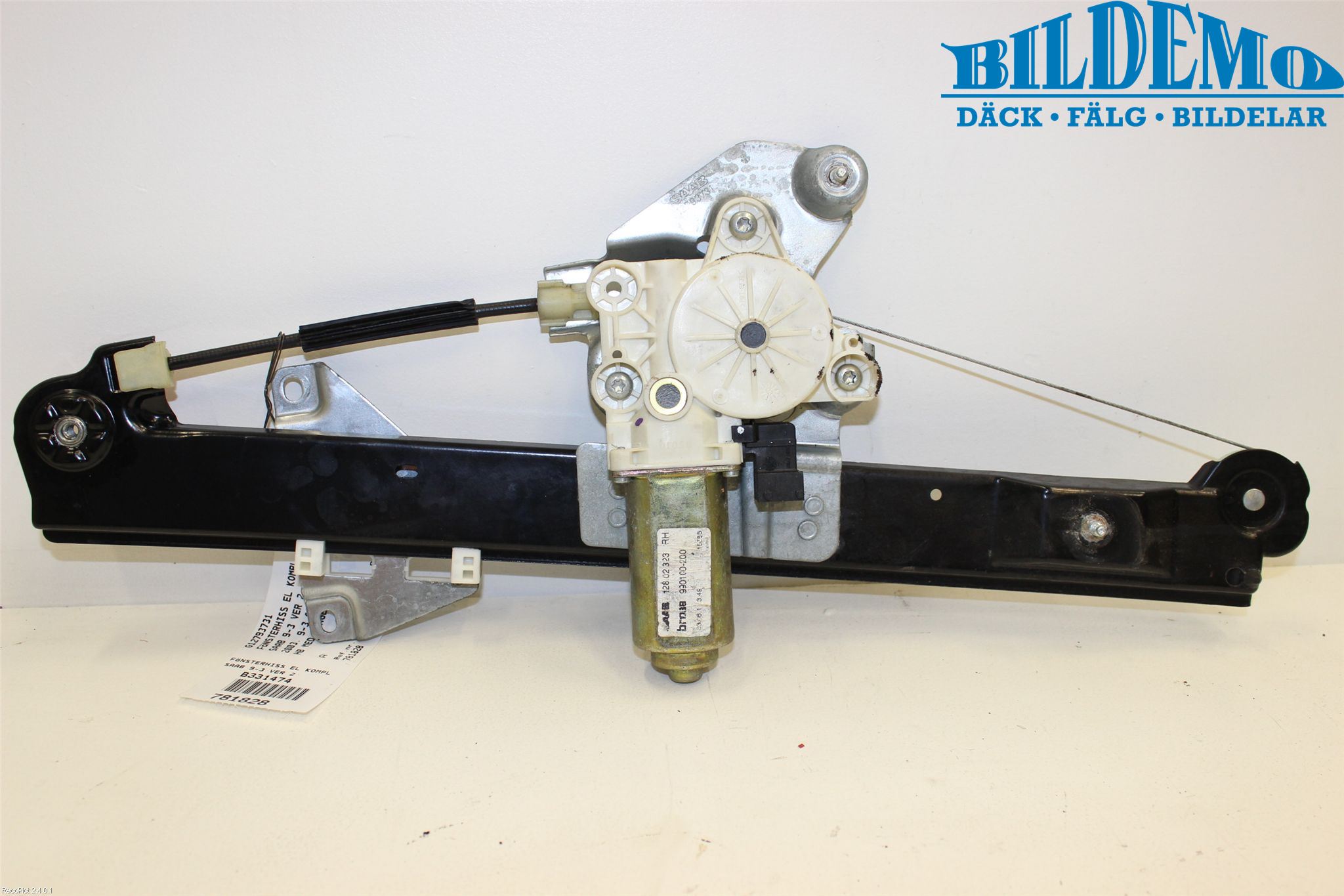 Saab 9-3 VER 2 Fönsterhiss El Kompl