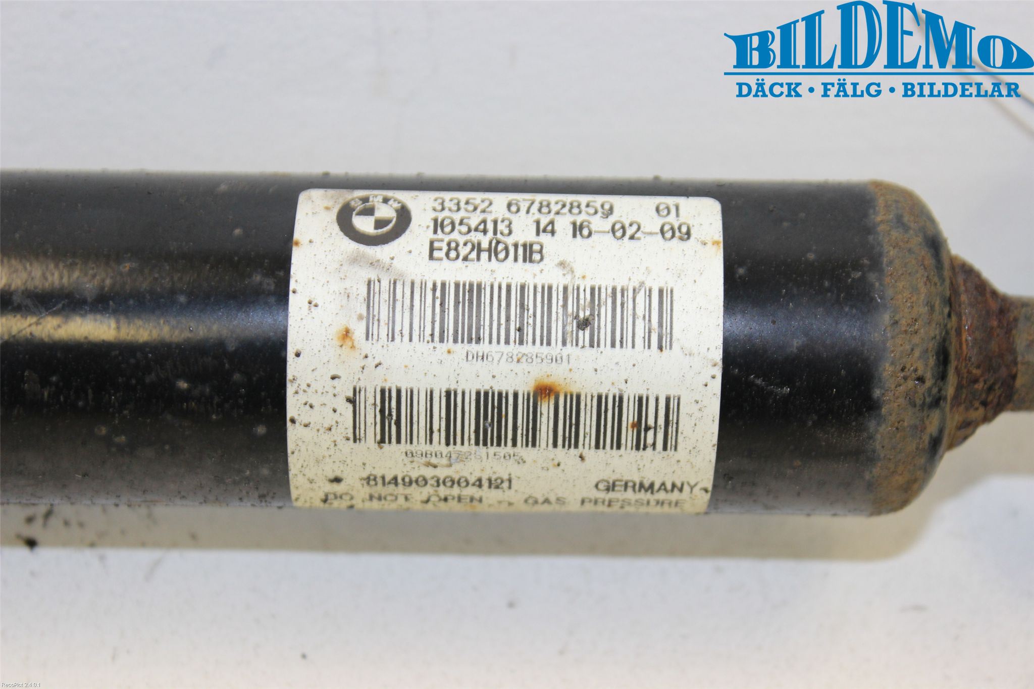 BMW 1 E82/88 Coupé/Cab 06-13 Stötdämpare Bak