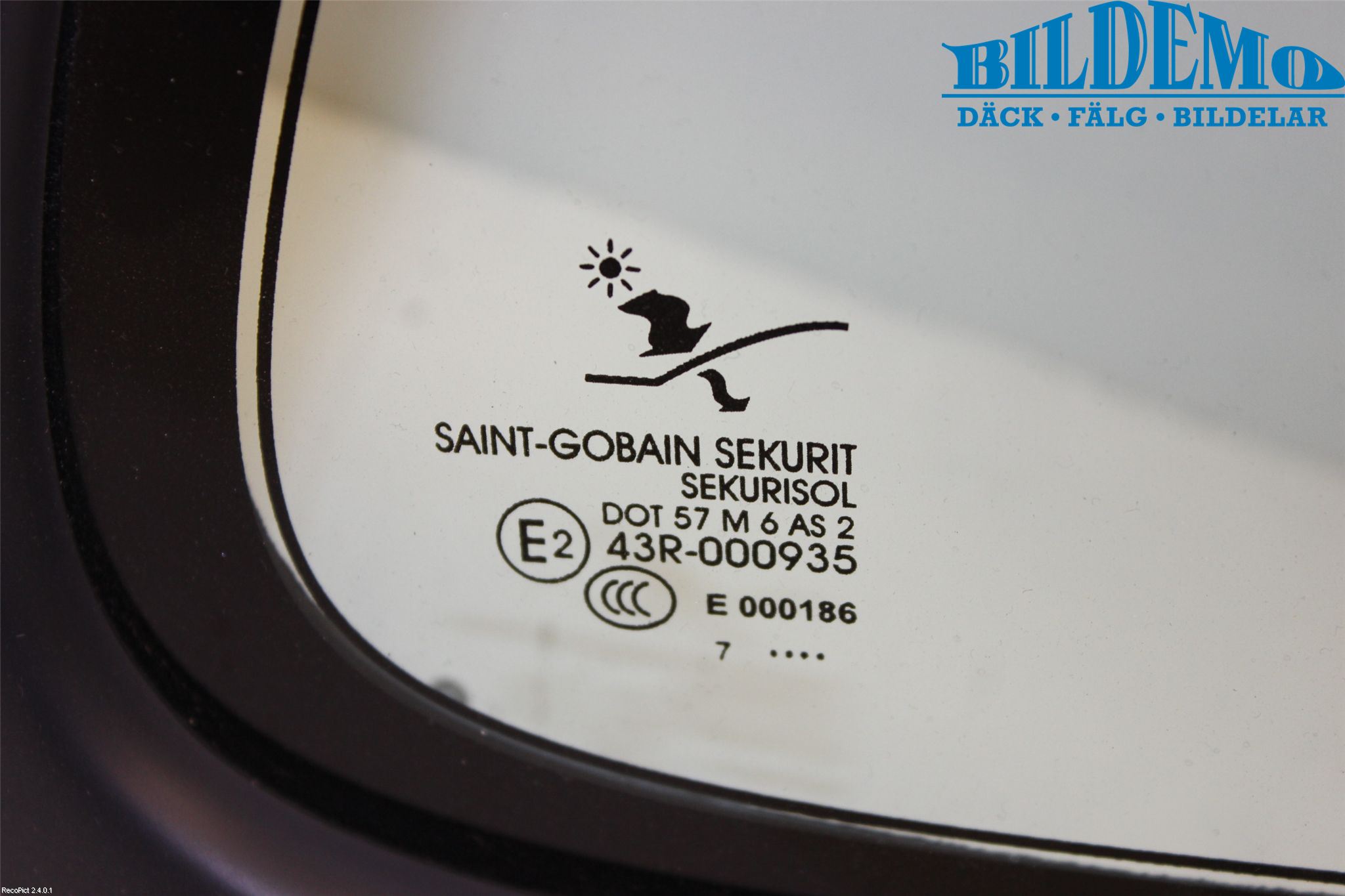 Saab 9-5     06-10 Dörruta Bak Lilla Hö