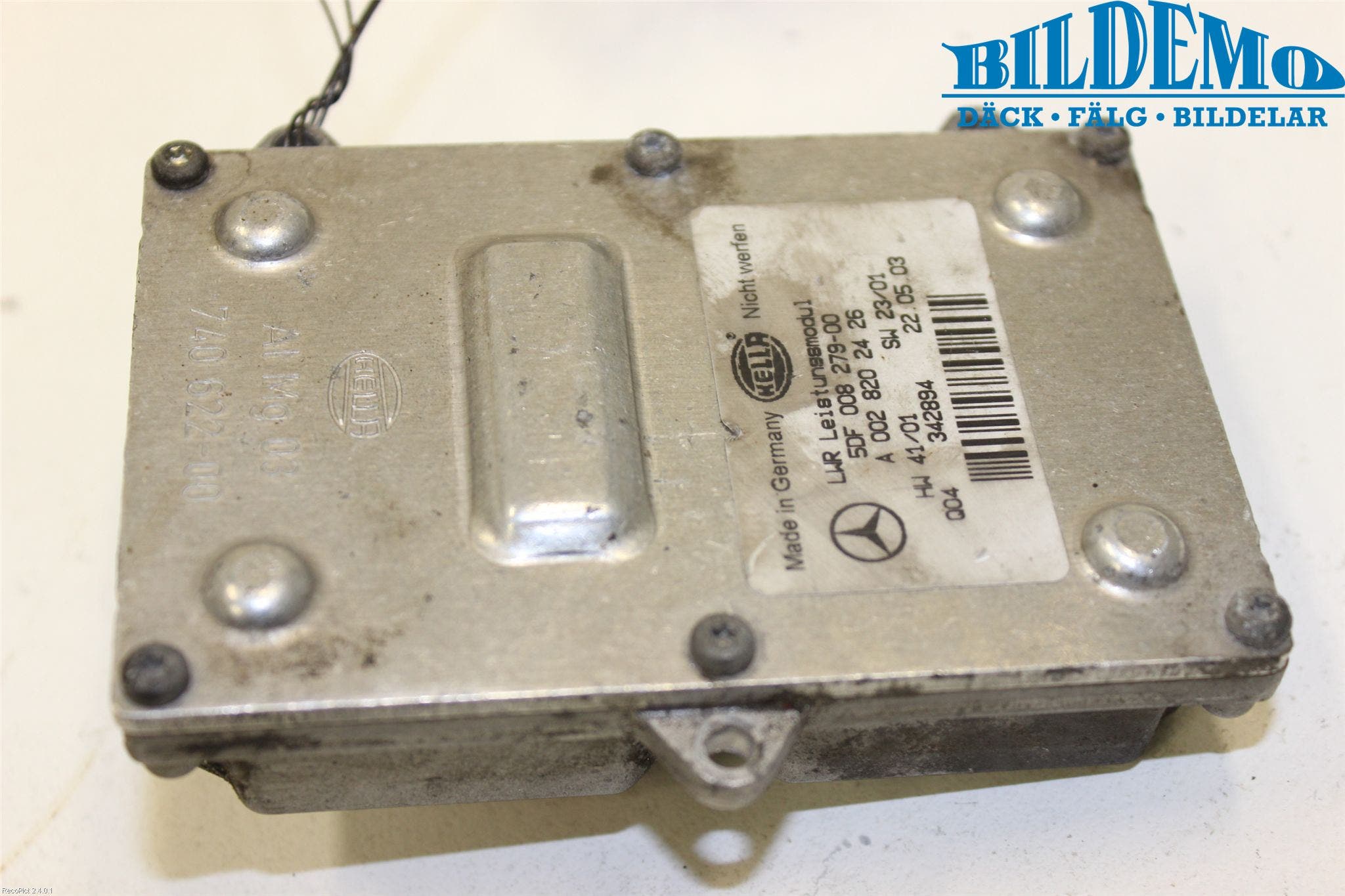 Mercedes-Benz MB E-KLASS (W211) 02-09 Styrenhet Strålkastare