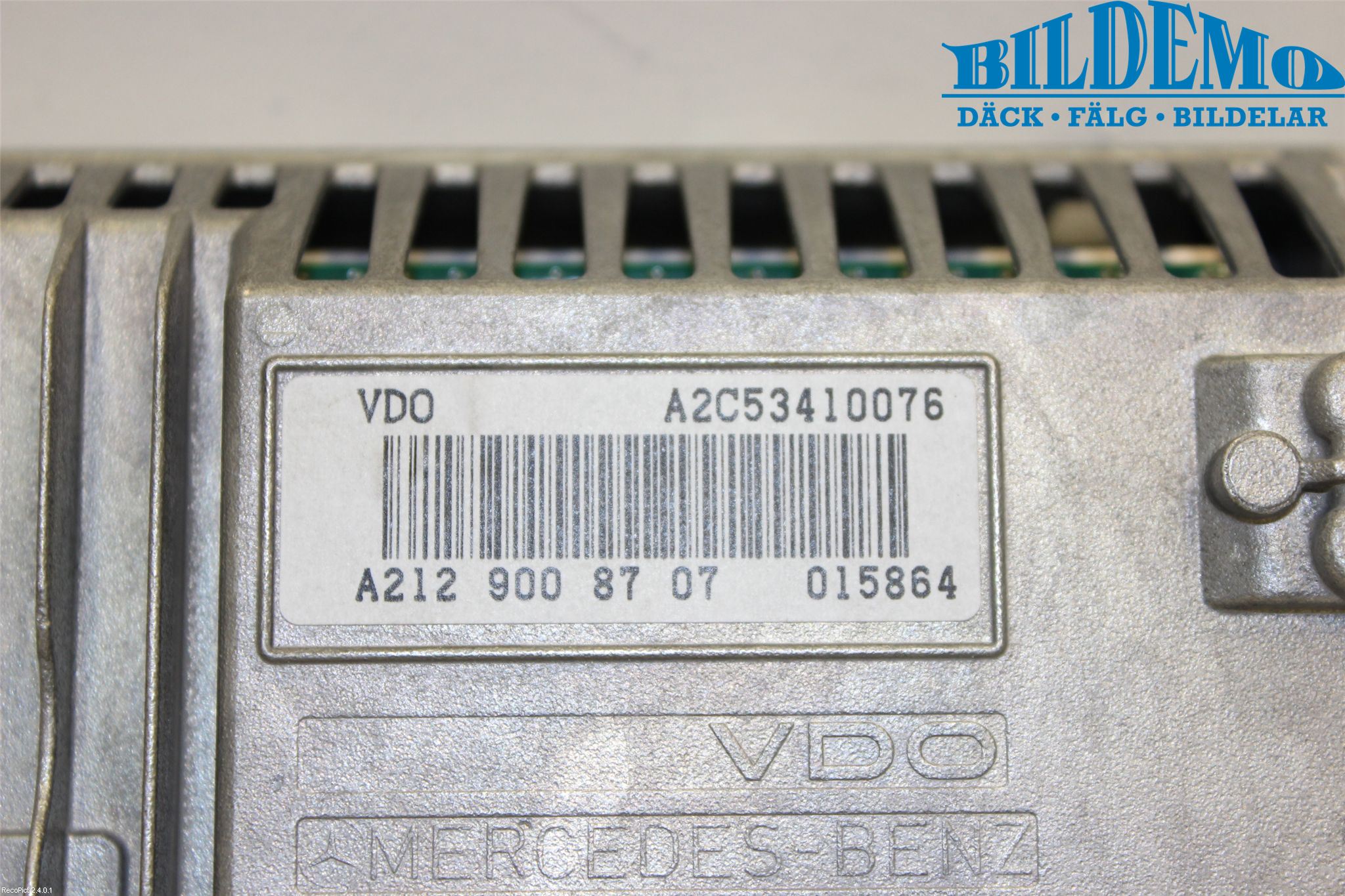 Mercedes-Benz MB E-KLASS (W212) 09-16 Färddator