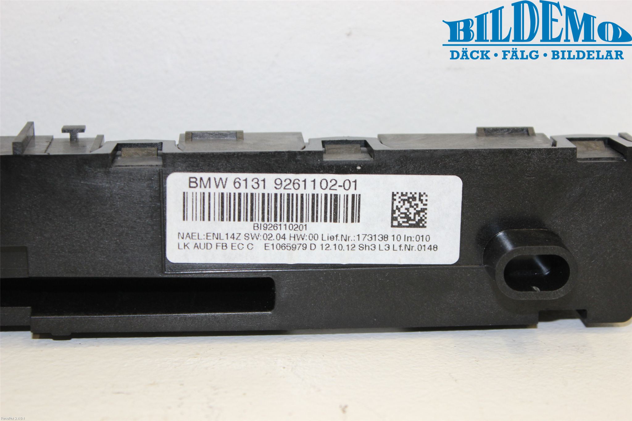 BMW 1 F20/F21 11-19 Cd Växlare