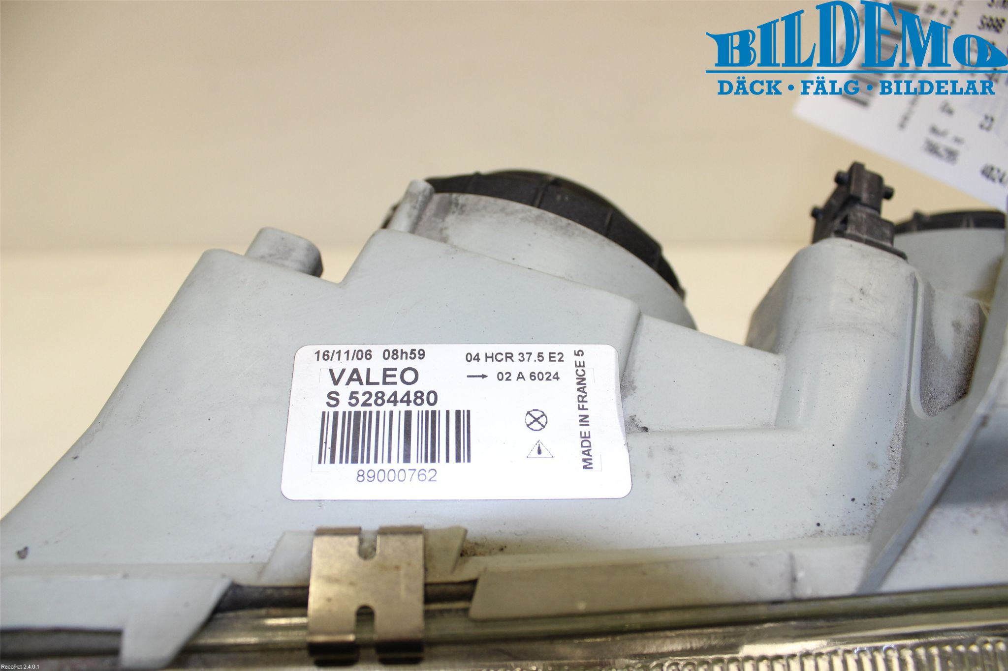 Saab 9-5 -05 Strålkastare Vänster