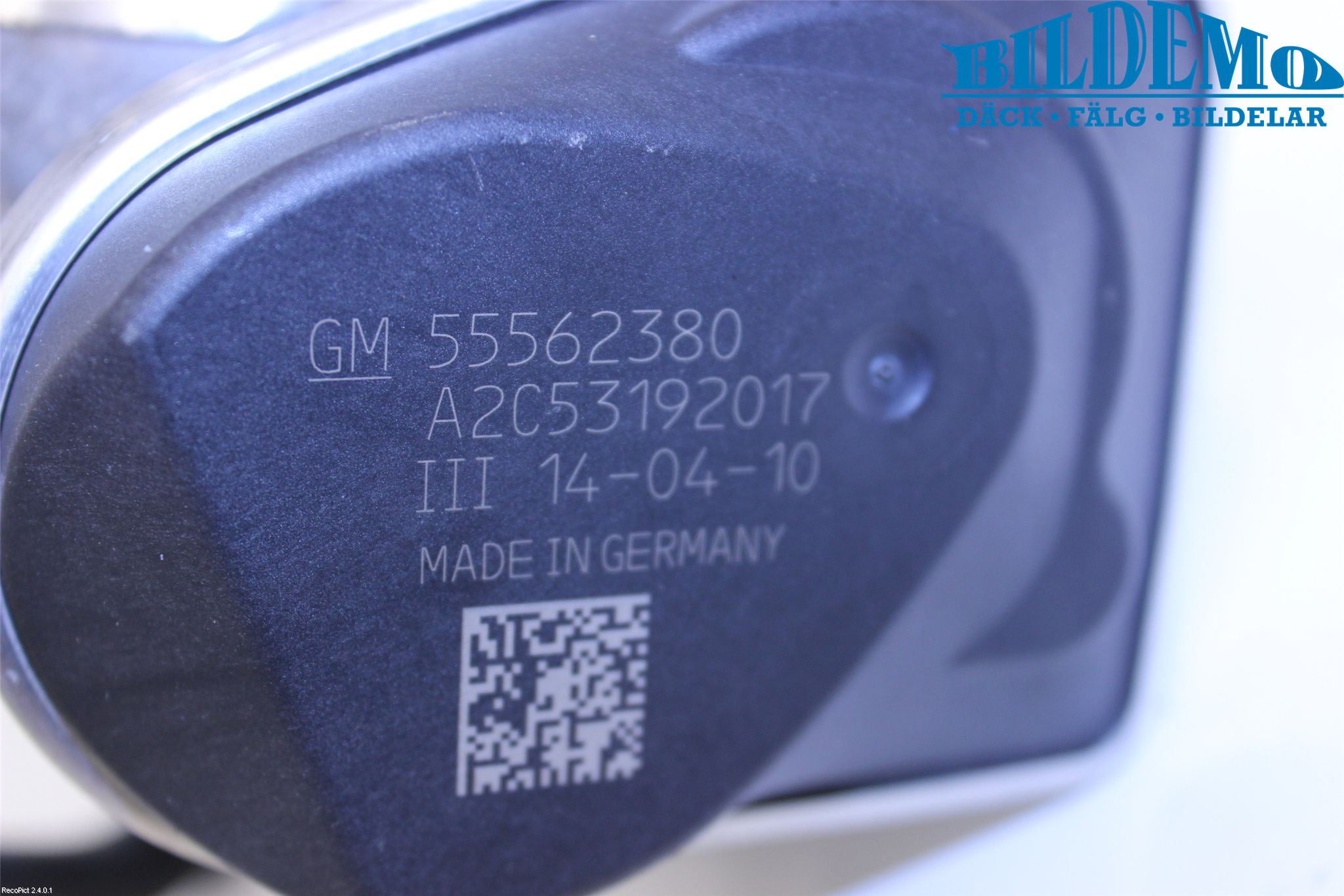 GM CHEVROLET CRUZE Injspjällhus