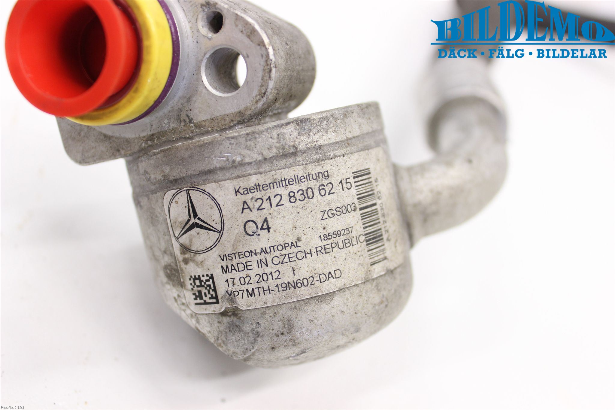 Mercedes-Benz MB E-KLASS (W212) 09-16 Ac Slang-Rör