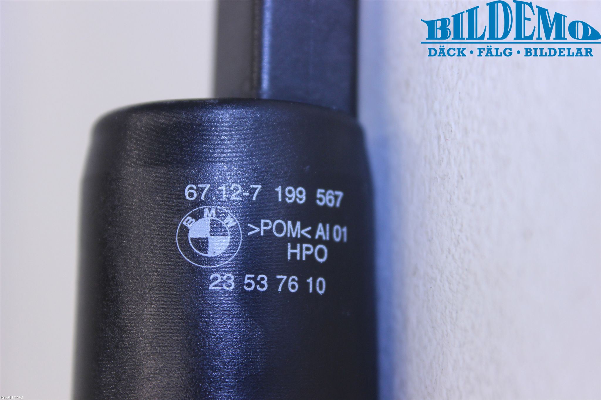 BMW 3 E90/91 SED/TOU 05-12 Spolarpump Baklucka