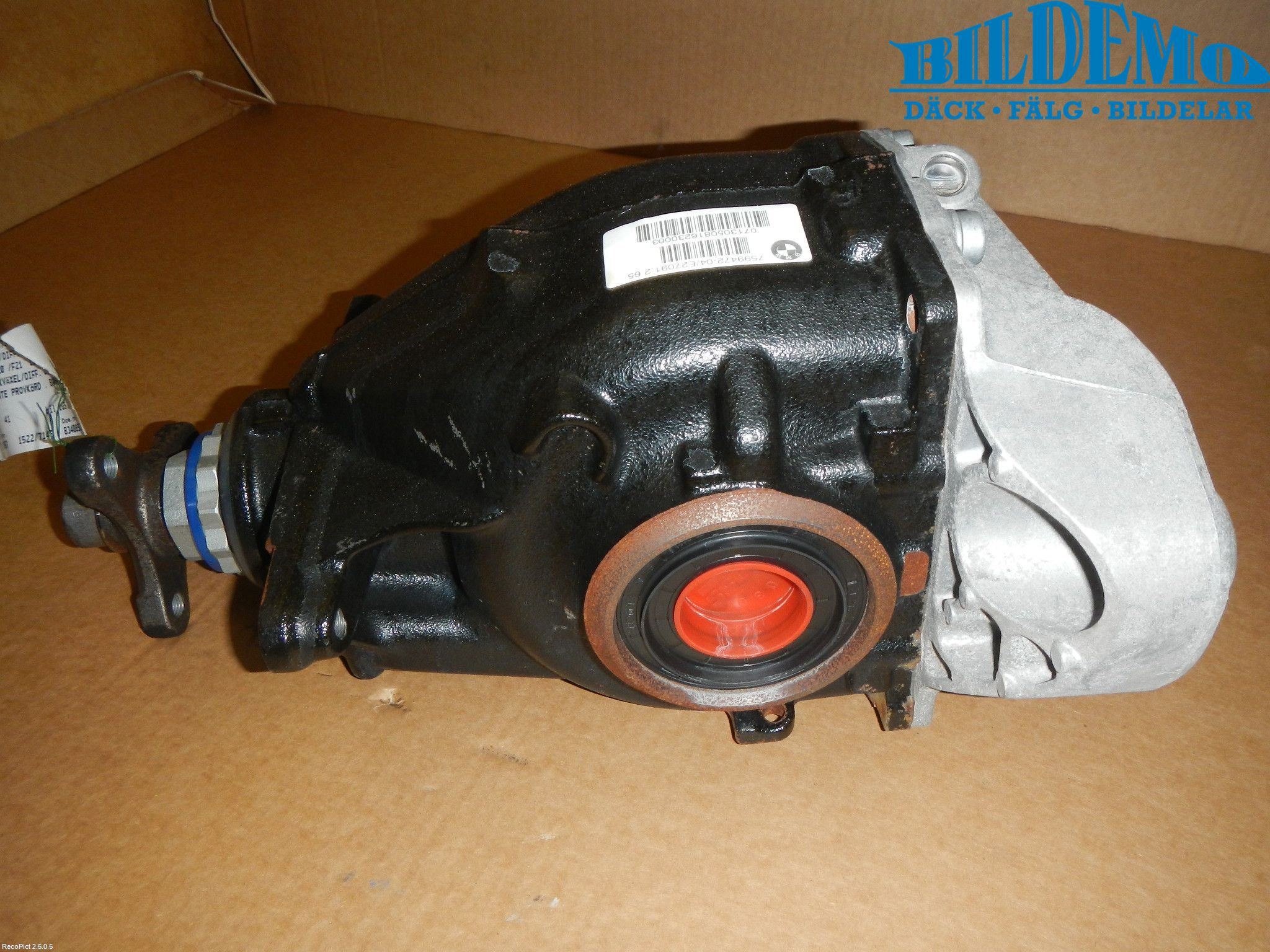 BMW 1 F20/F21 11-19 Bakväxel-Diff