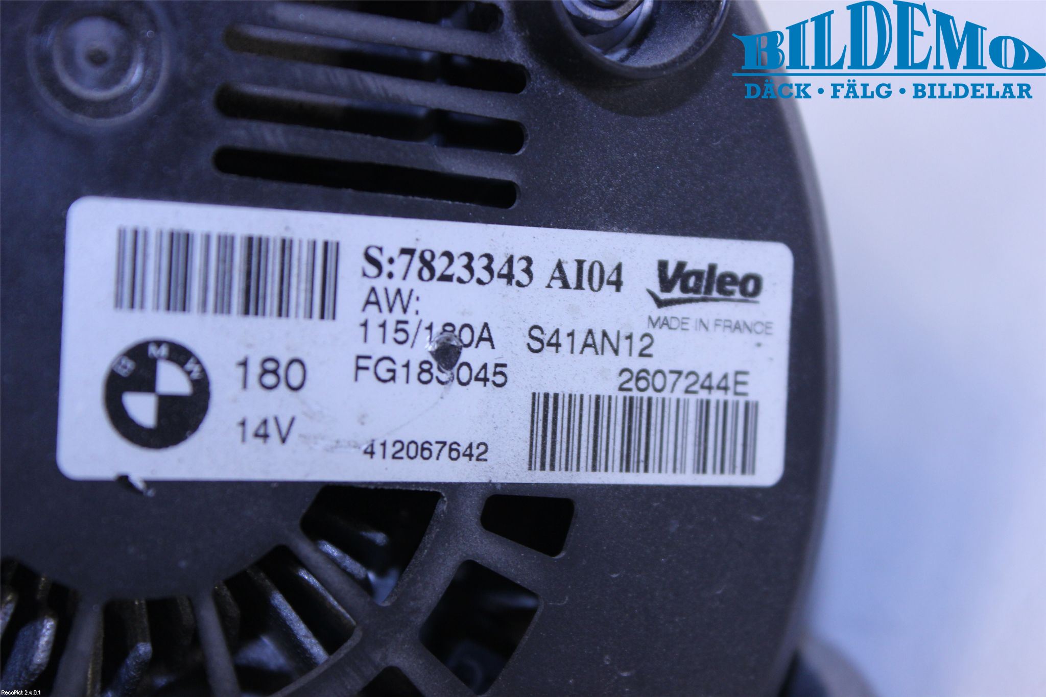 BMW 1 F20/F21 11-19 Generator