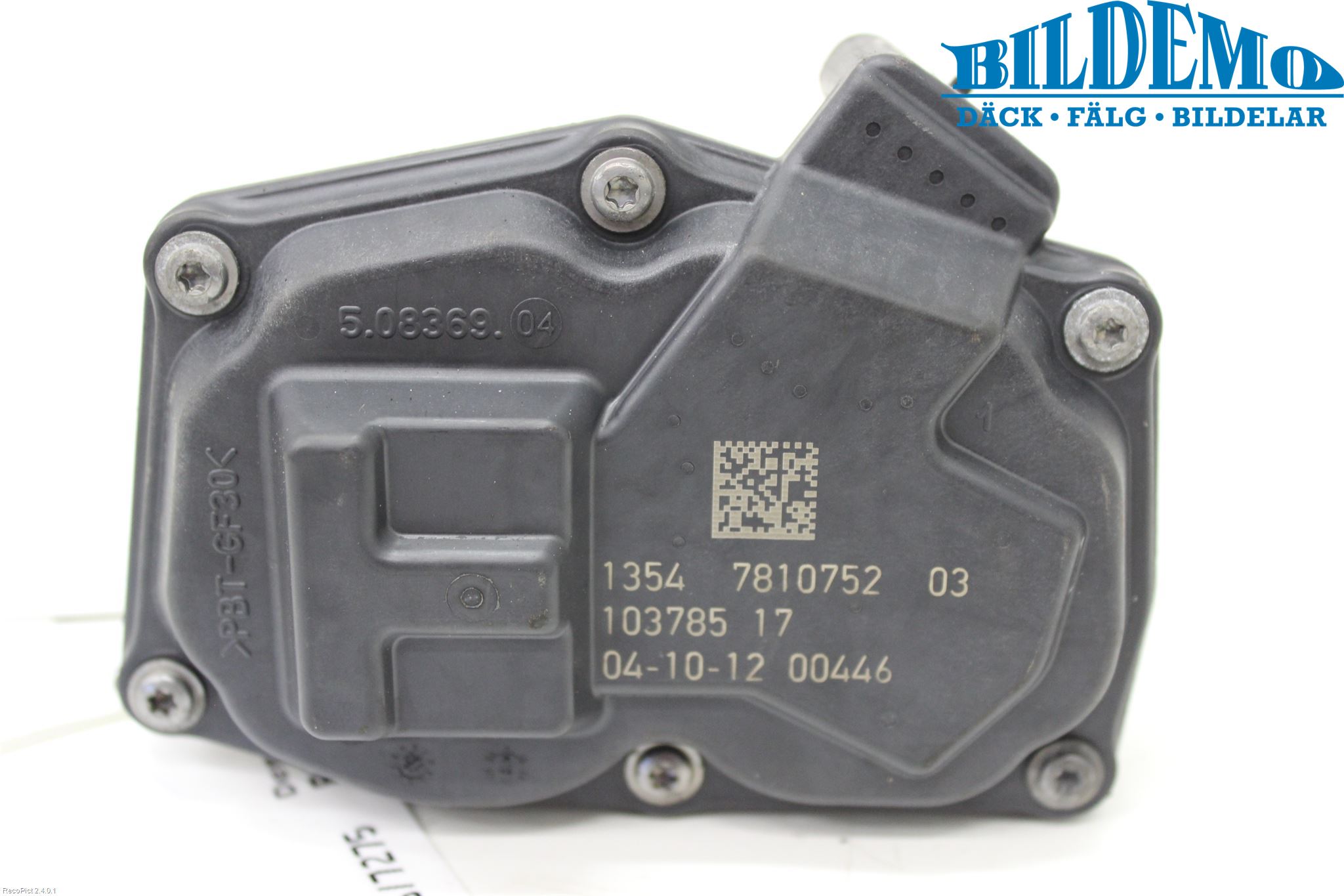 BMW X1 E84 10-15 Injspjällhus