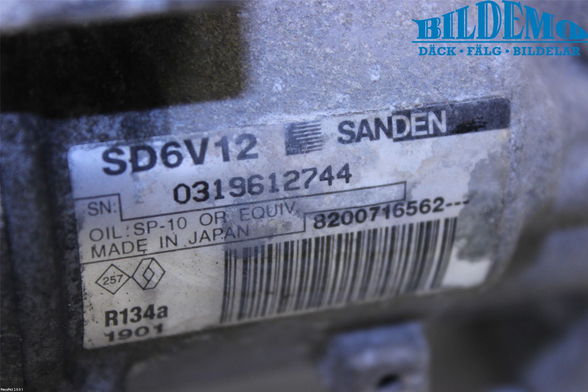 Renault KANGOO I 03-08 Ac Kompressor