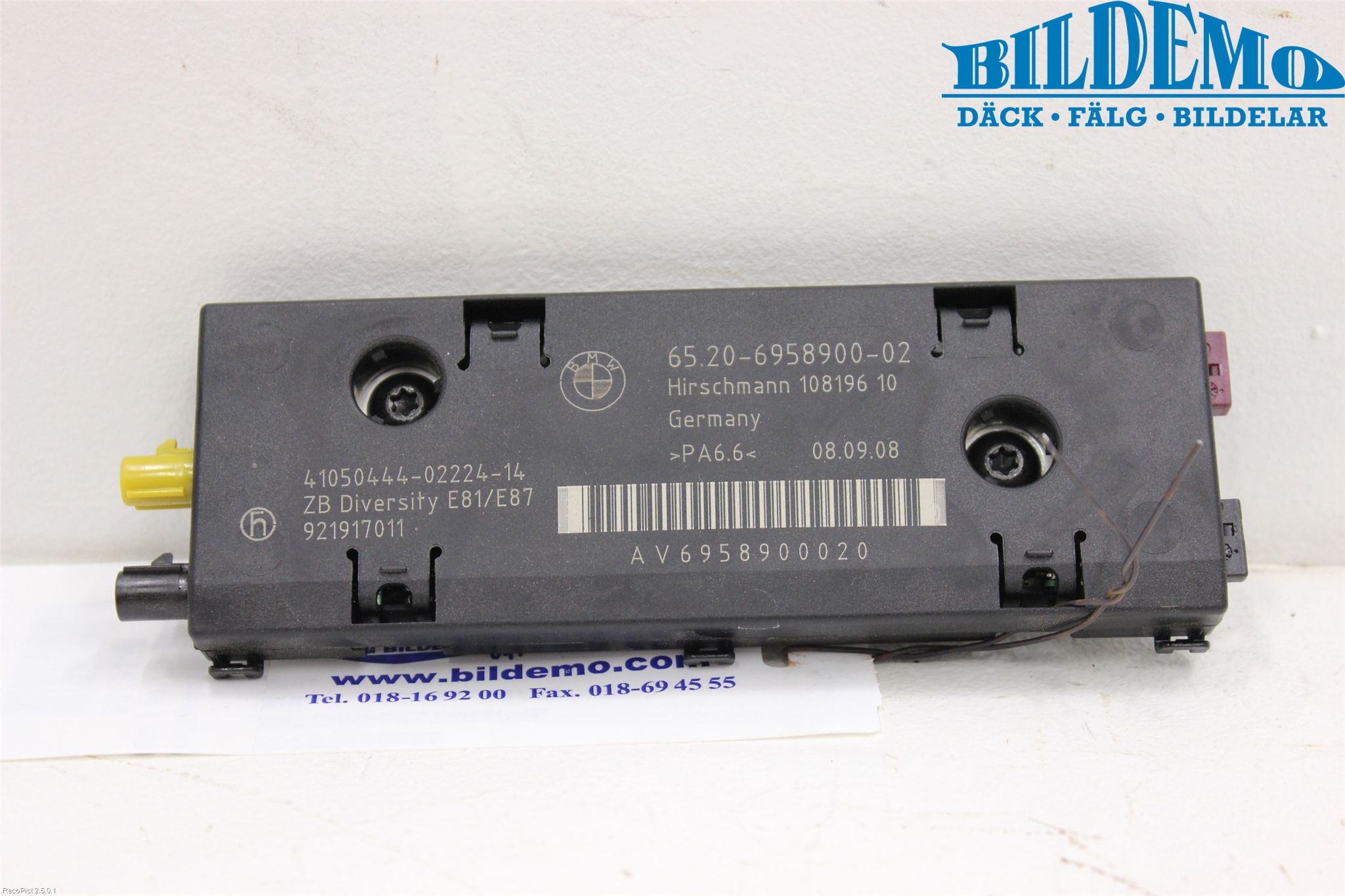 BMW 1 E87/81 5D/3D 03-11 Antennförstärkare