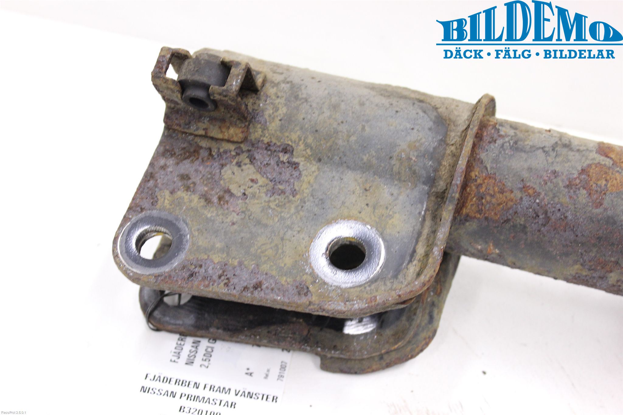 Nissan PRIMASTAR Fjäderben Fram Vänster