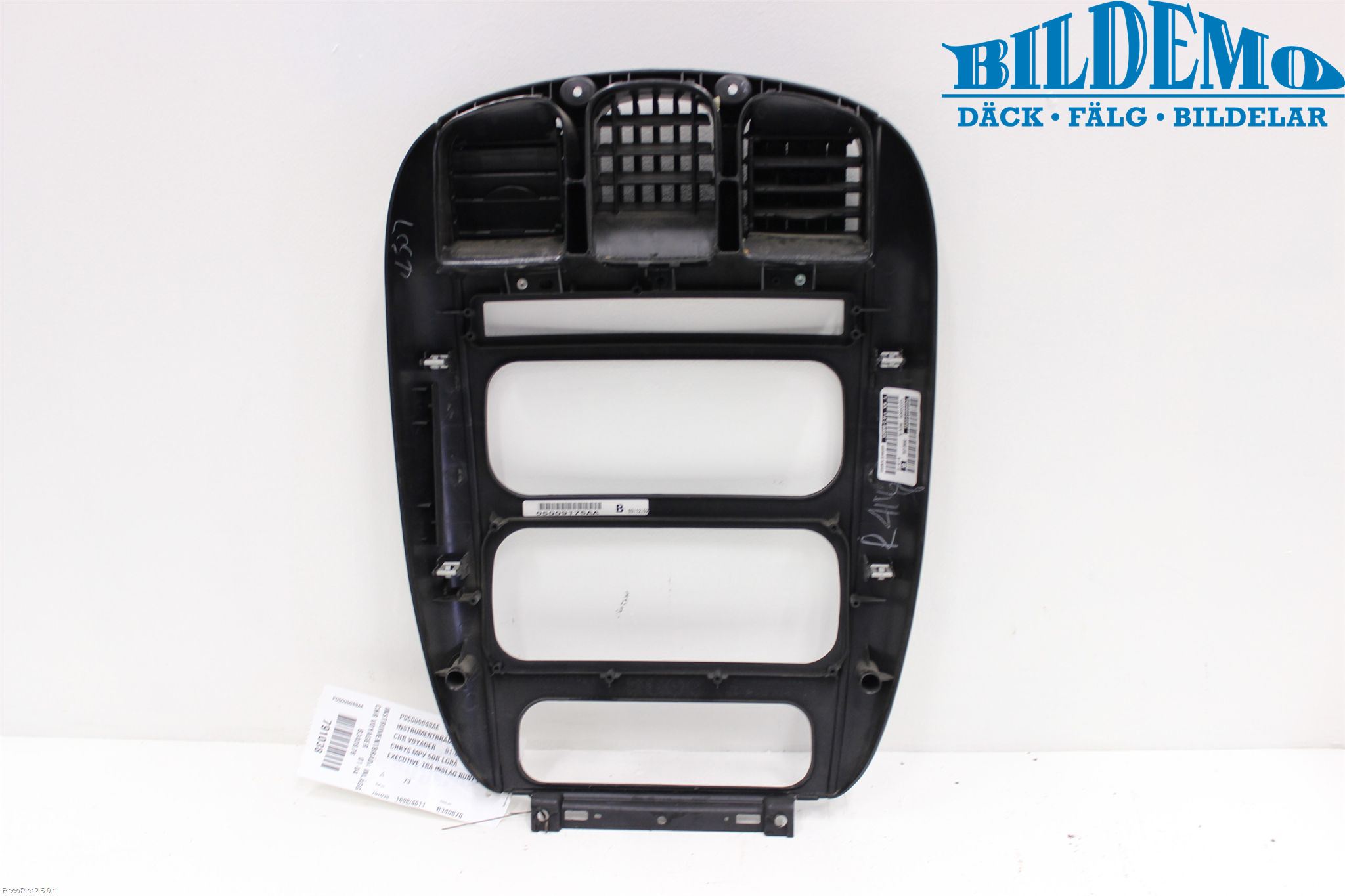 Chrysler CHR VOYAGER     04-07 Instrumentbräda Inlägg-Dekorlist