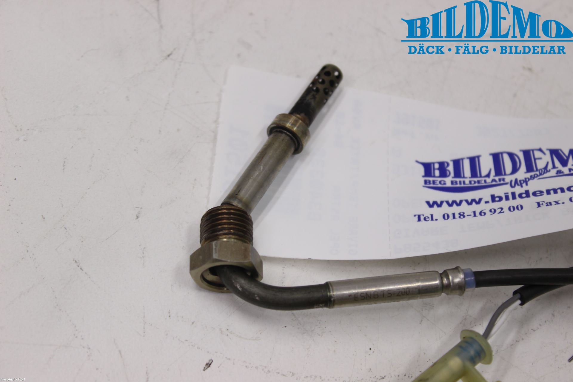 Opel ASTRA H 04-12 Givare Temp-Tryck Avgas