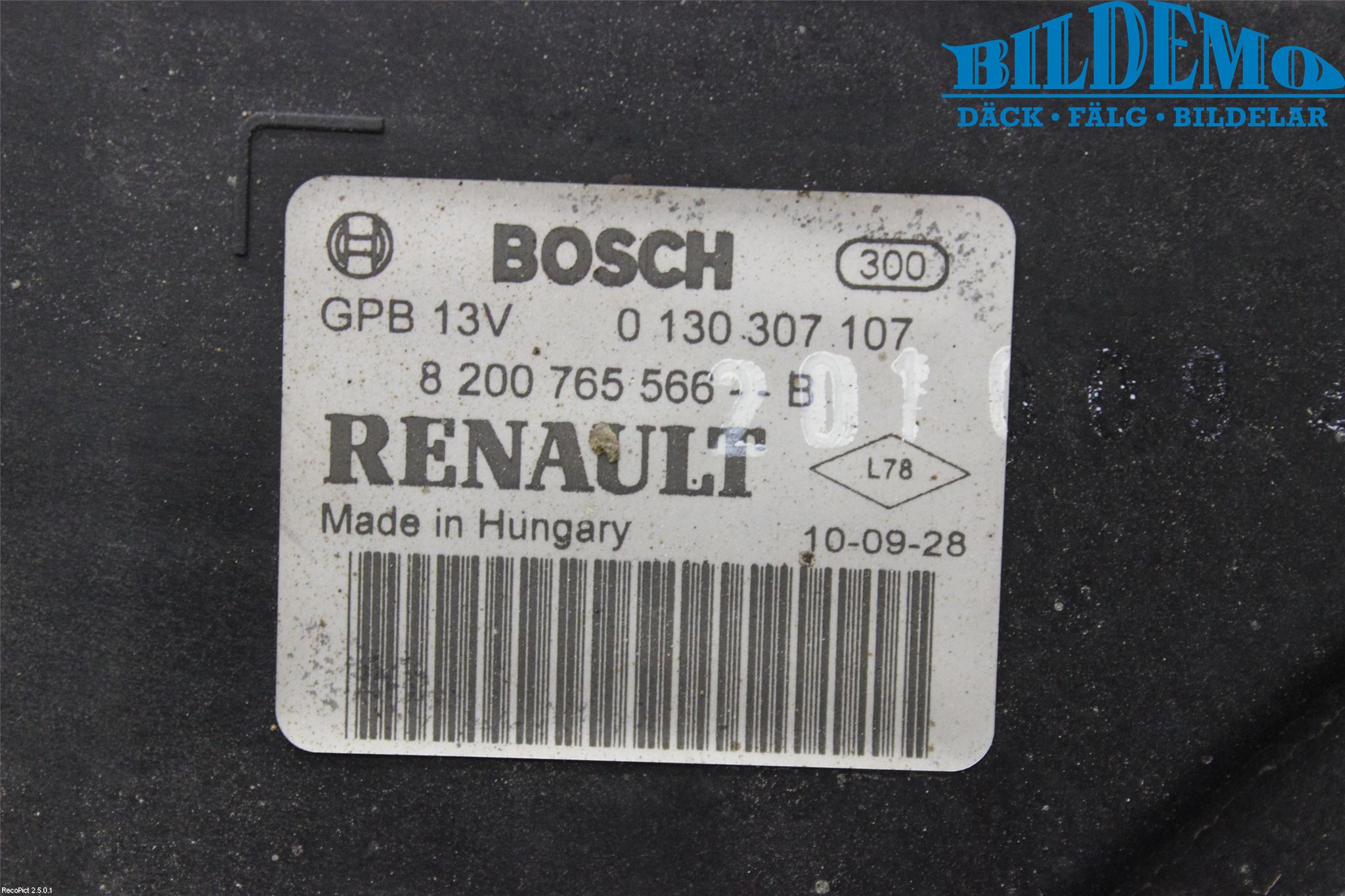 Dacia LOGAN VAN Kylfläkt El