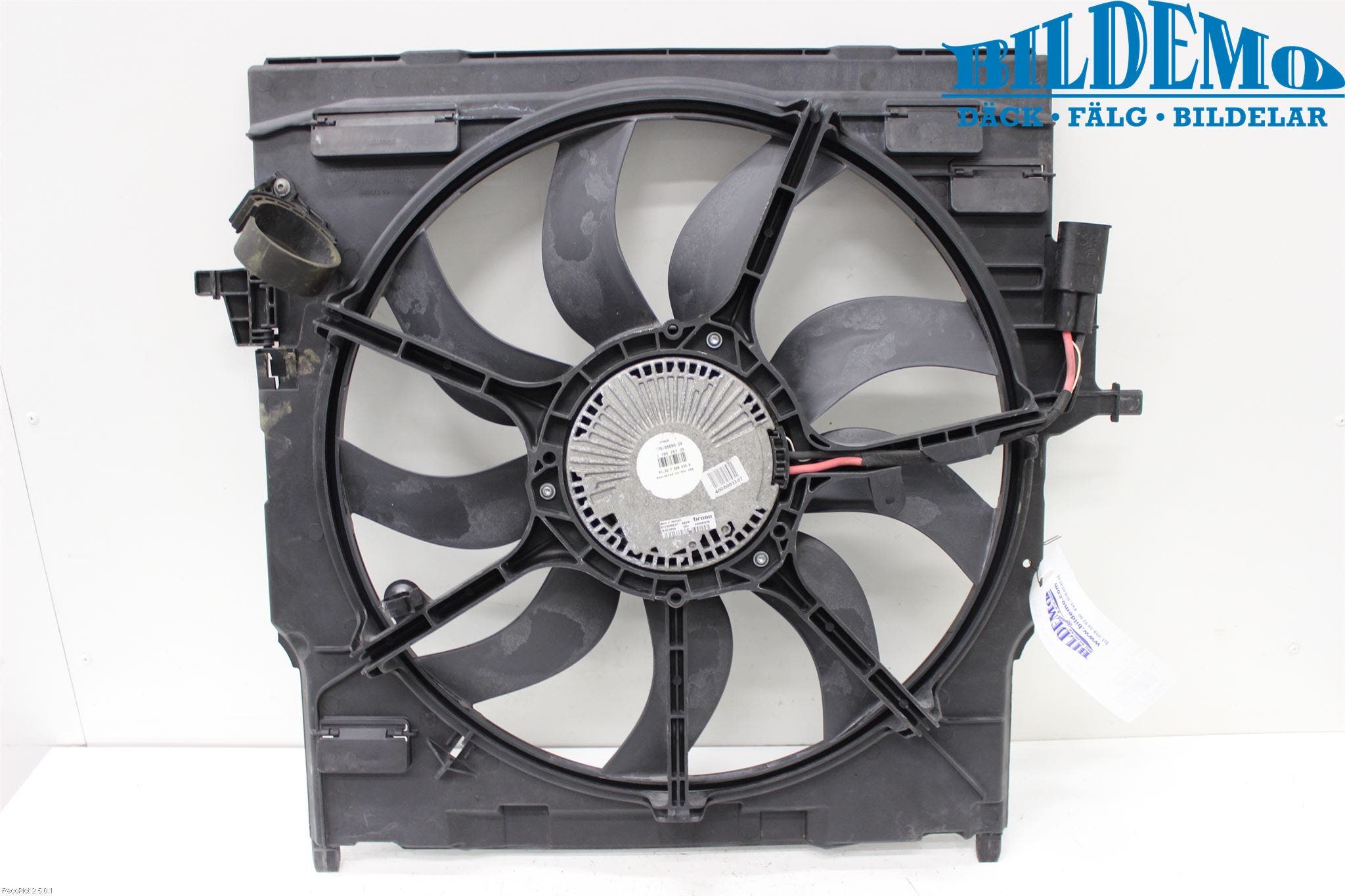 BMW X6 E71/E72 08-14 Kylfläkt El