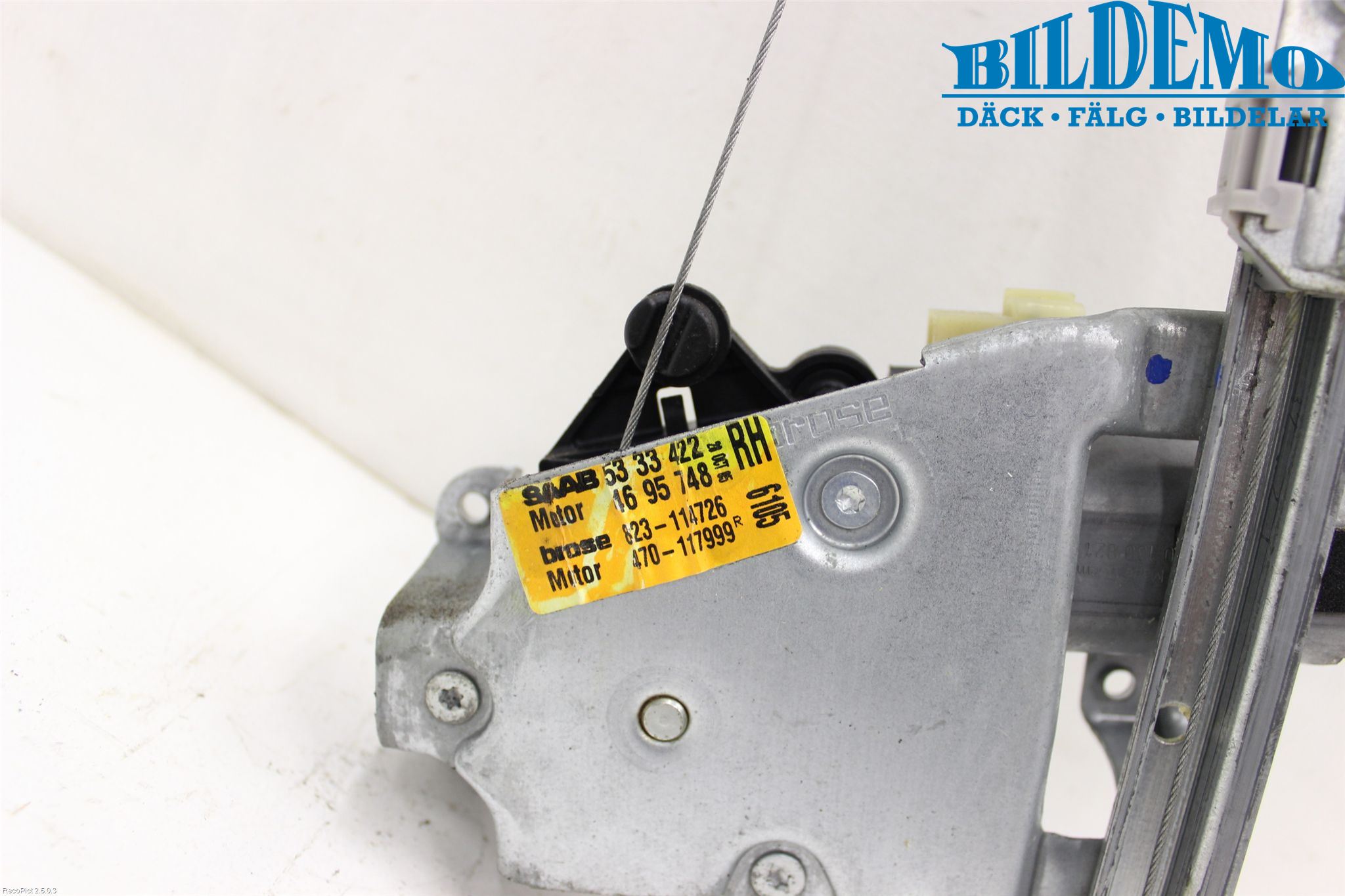 Saab 9-5     06-10 Fönsterhiss El Kompl