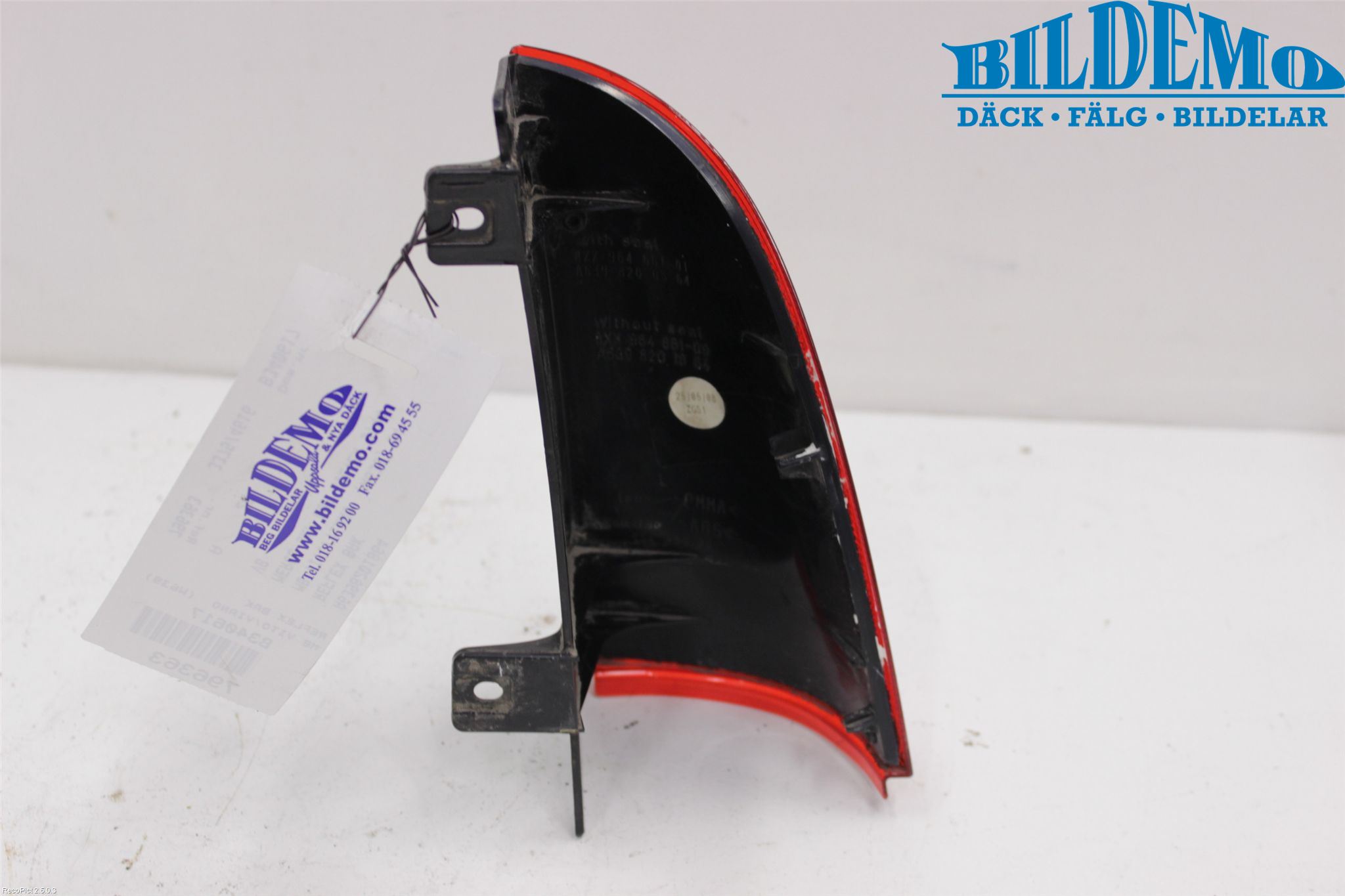 Mercedes-Benz MB VITO/VIANO (W639) 04-14 Dimljus/Reflex Bak