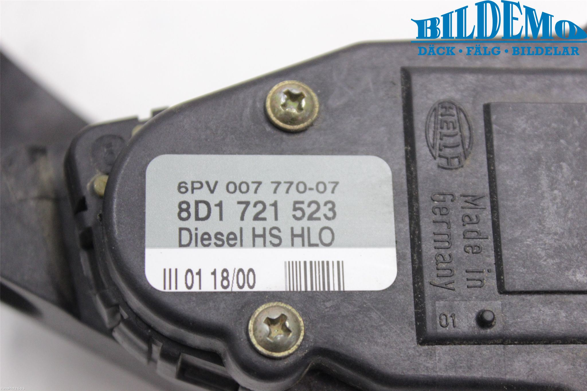 Audi A6/S6     97-05 Gaspedal