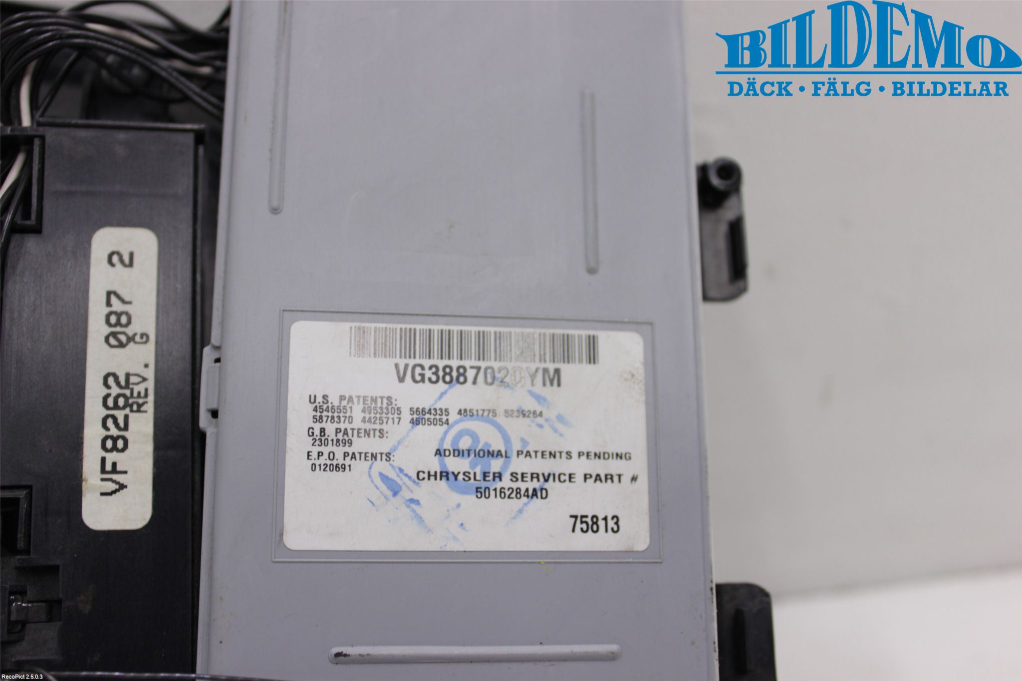 Chrysler CHR VOYAGER     04-07 Färddator