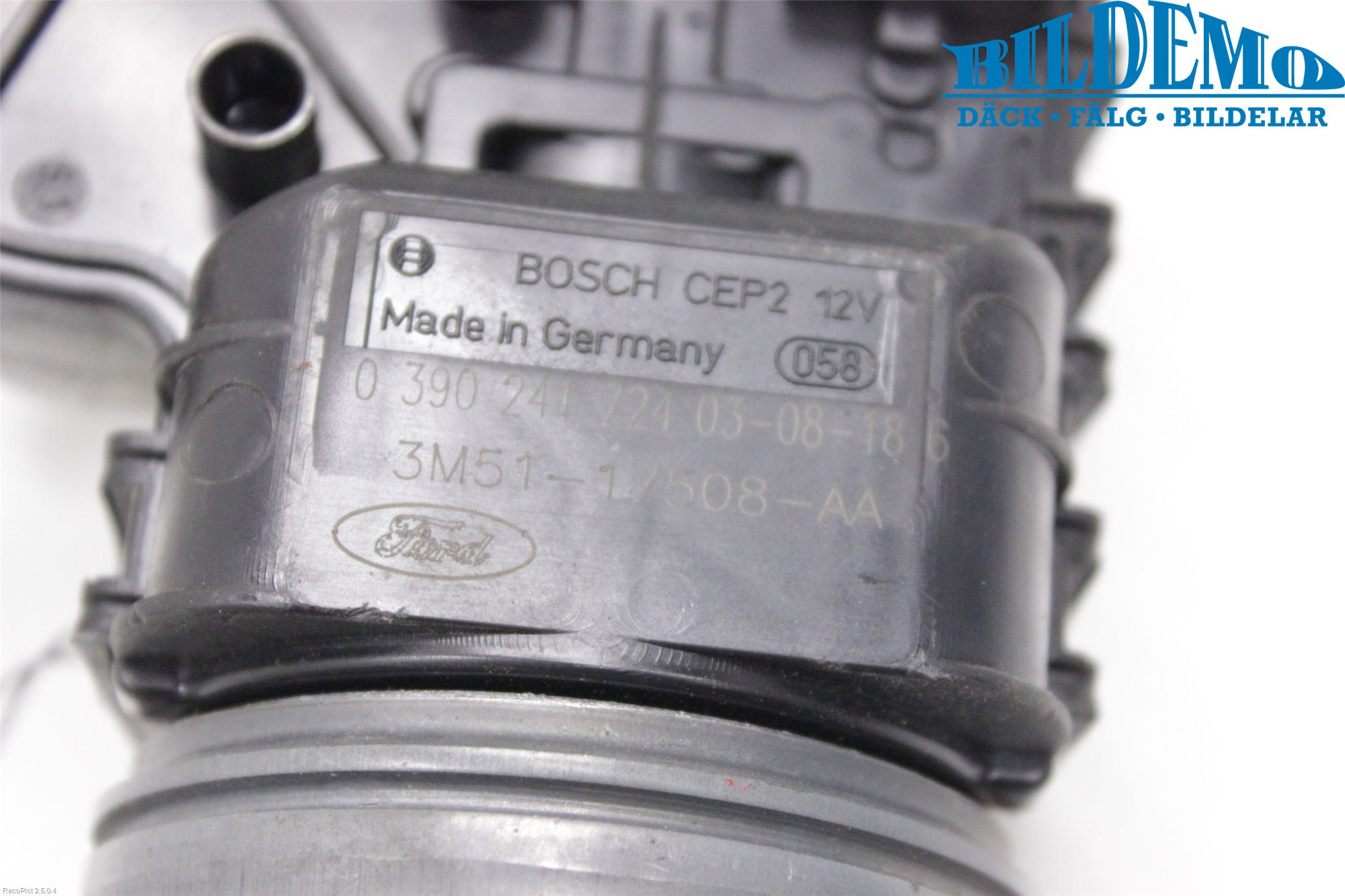 Ford FOCUS C-MAX I 03-06 Torkarmotor Vindruta