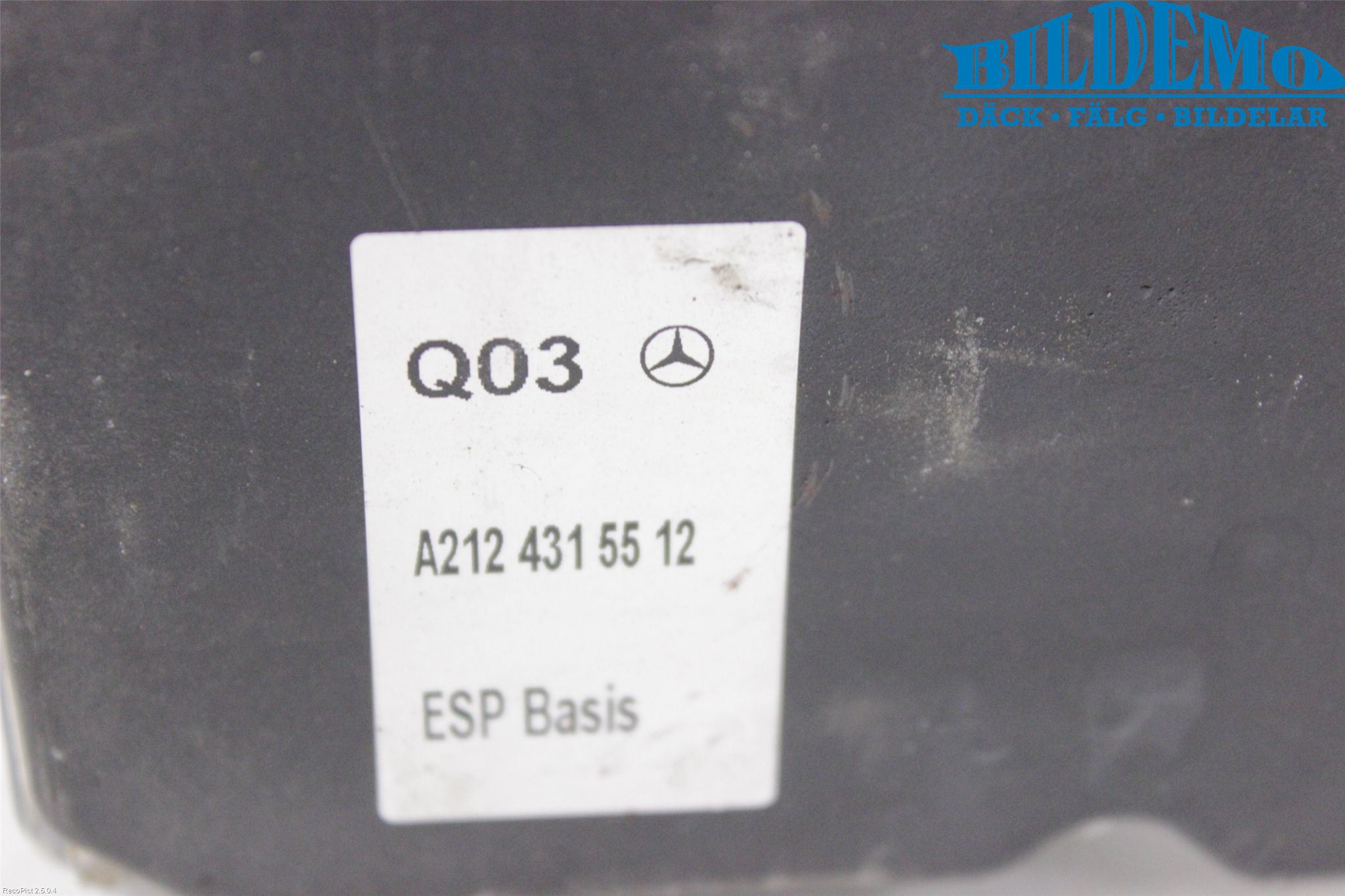 Mercedes-Benz MB E-KLASS (W212) 09-16 Abs Hydraulaggregat