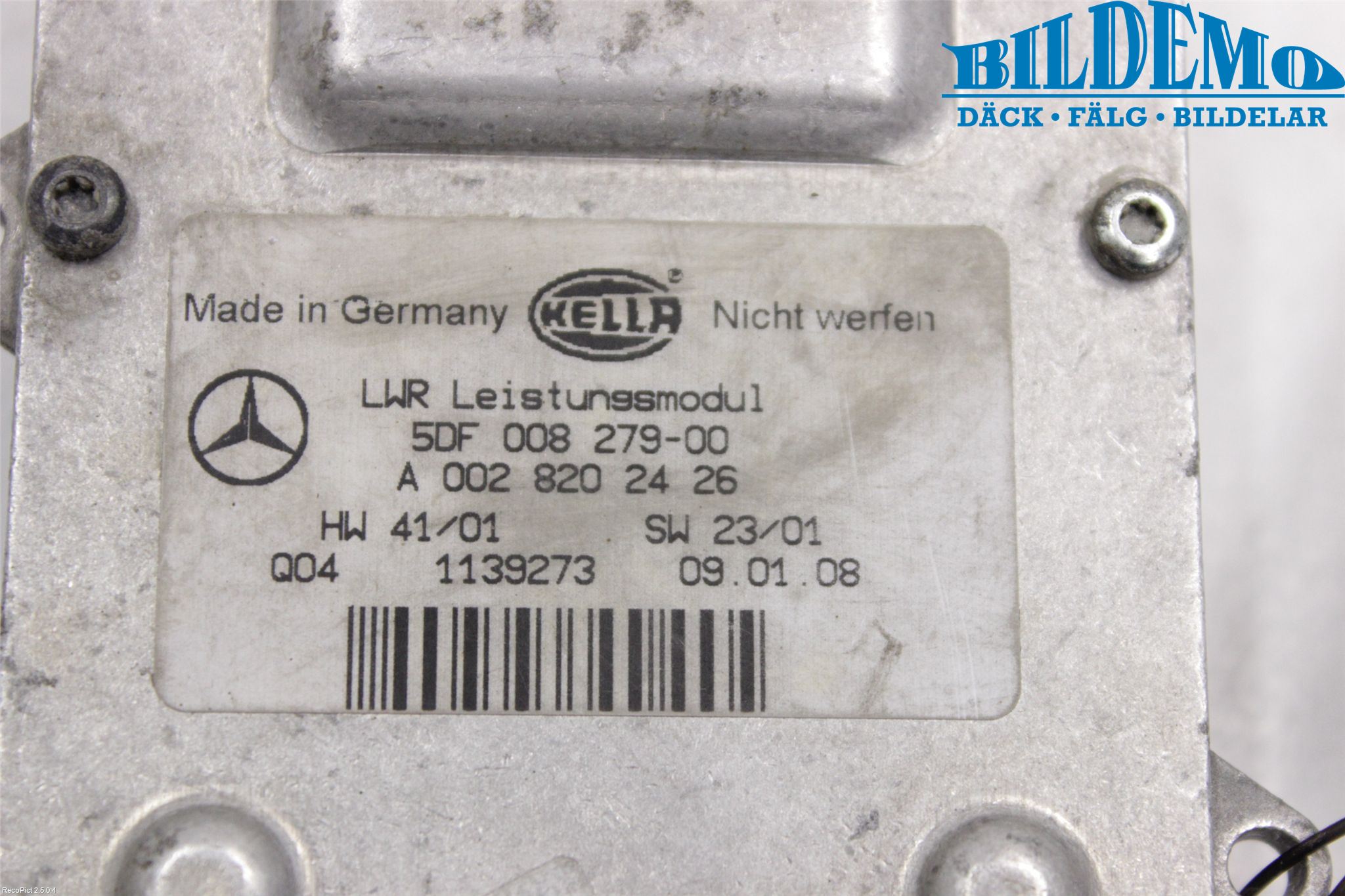 Mercedes-Benz MB E-KLASS (W211) 02-09 Styrenhet Strålkastare