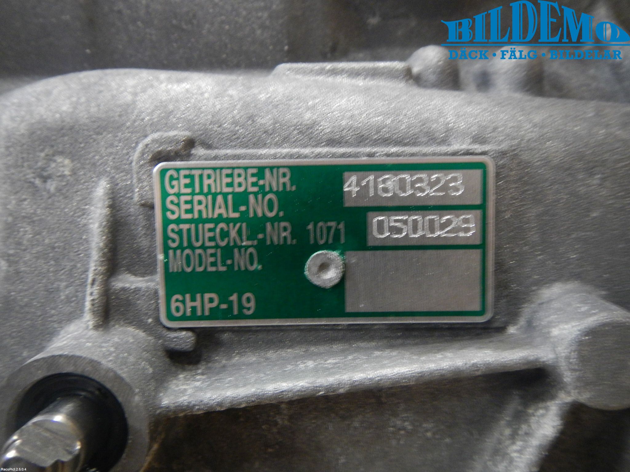 BMW 3 E90/91 SED/TOU 05-12 Växellåda Automat