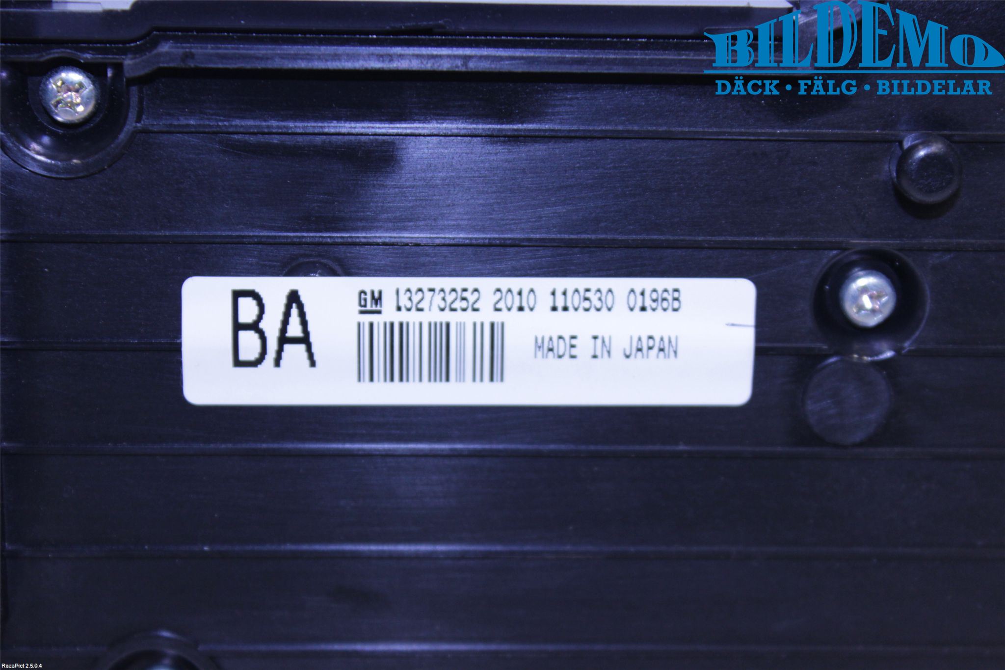 Opel INSIGNIA 09-16 Cd Radio - Multimediapanel