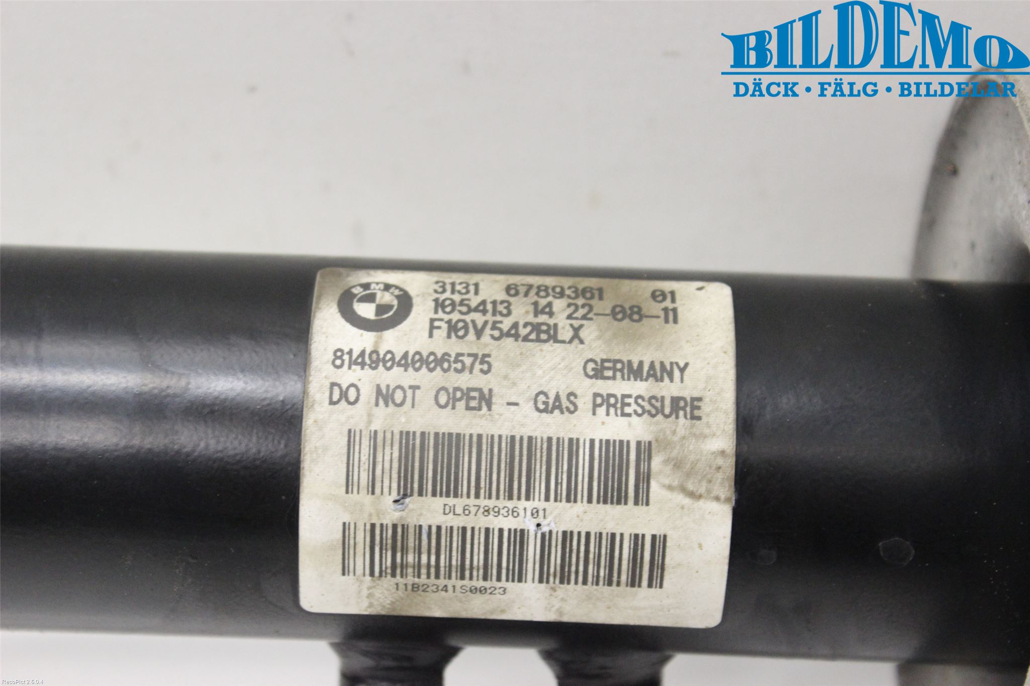 BMW 5 F10/F11/F18 09-17 Fjäderben Fram Vänster