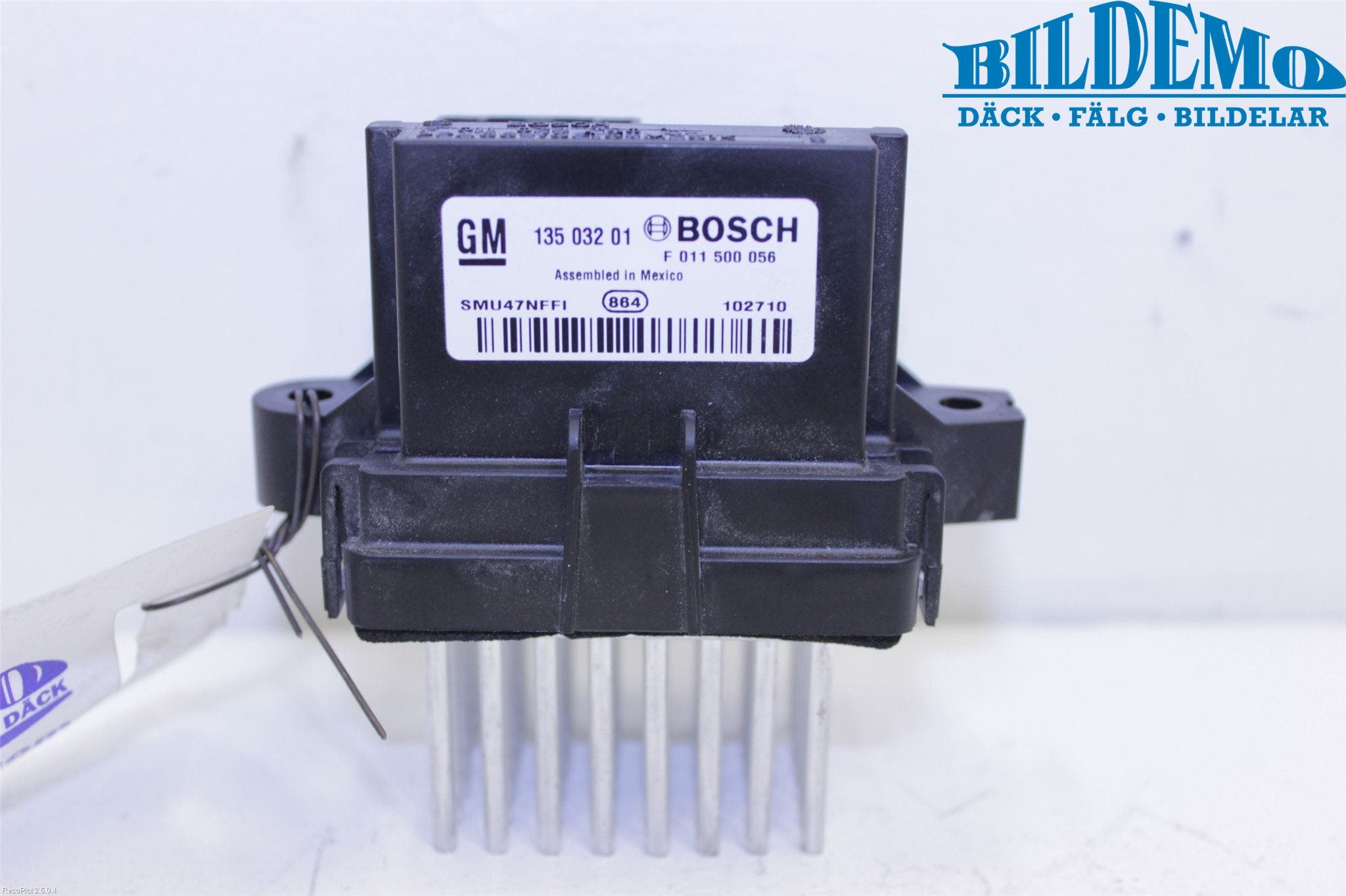 Saab 9-5 10-12 Värmefläktsmotstånd