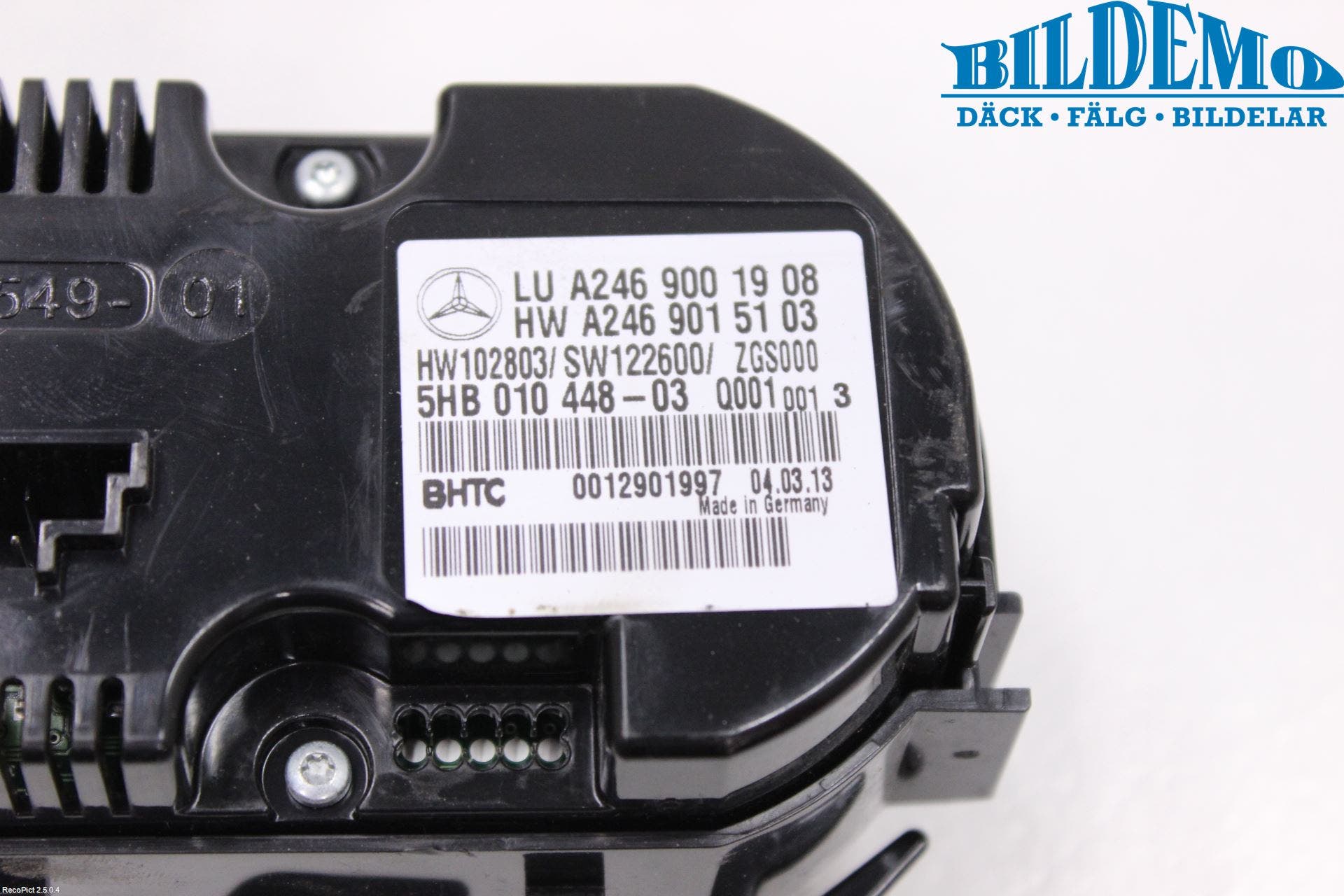 Mercedes-Benz MB A-KLASS (W176) 13-18 Ac Styrenhet Ac Manöveren