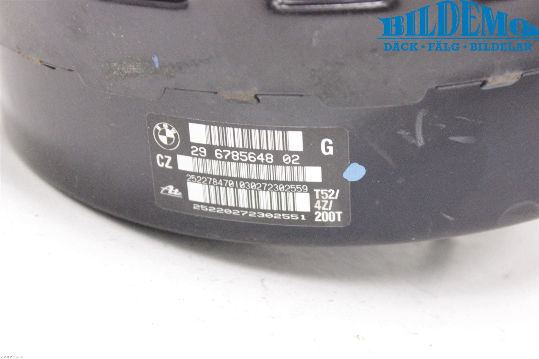 BMW X1 E84 10-15 Bromsservo