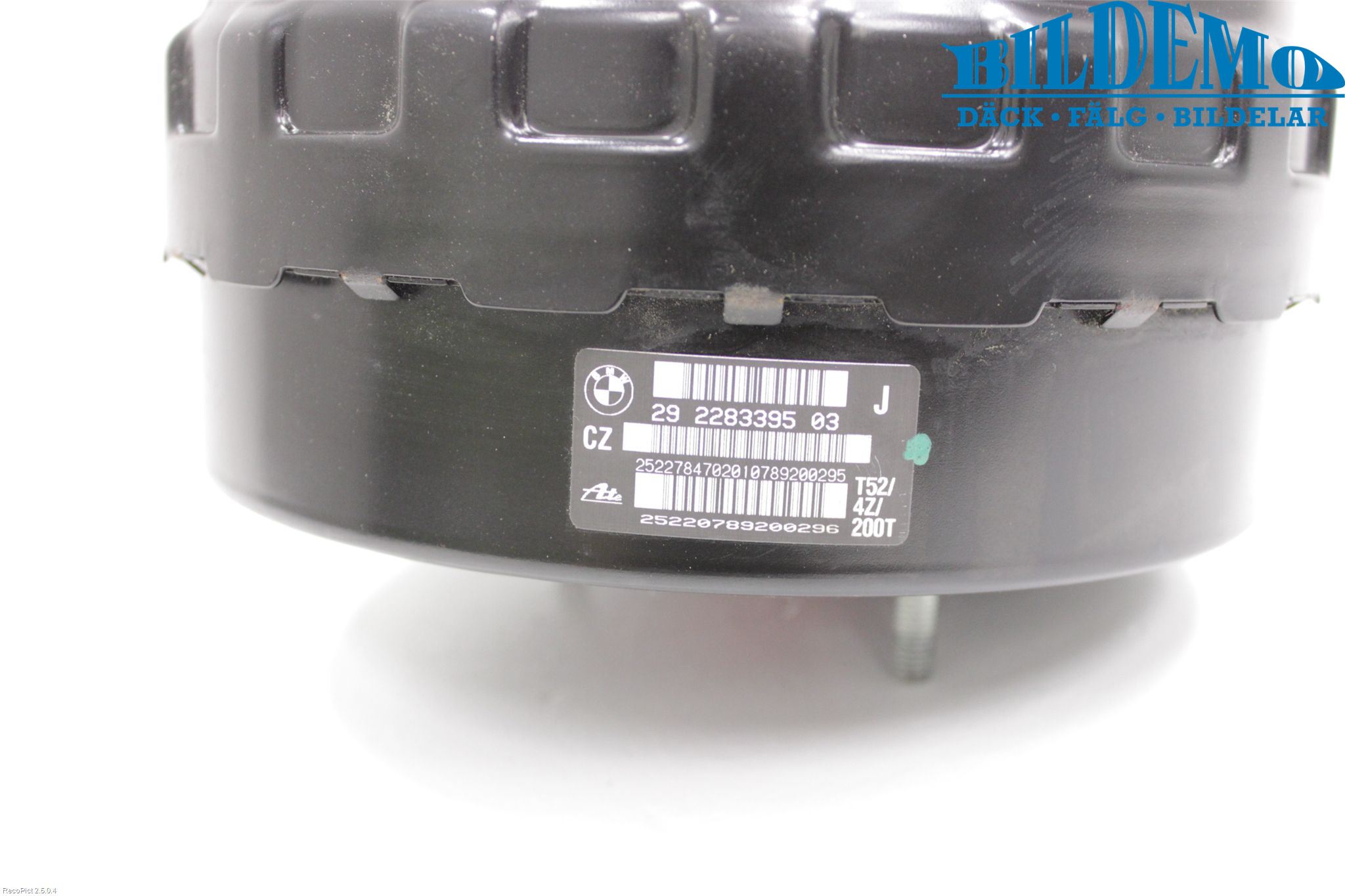 BMW 3 E92/93 Coupé/Cab 05-14 Bromsservo