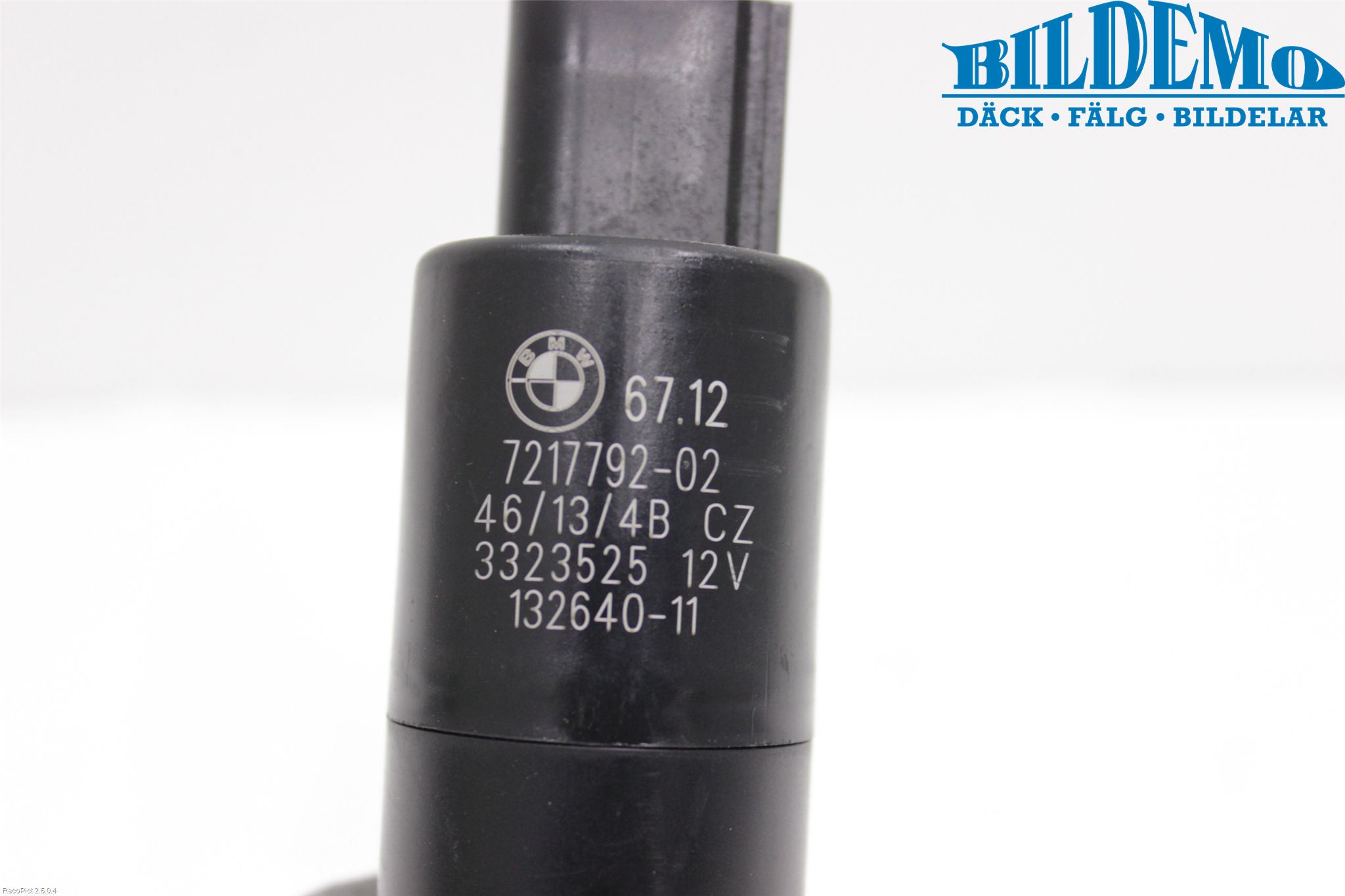 BMW 1 F20/F21 11-19 Spolarpump Högtryck