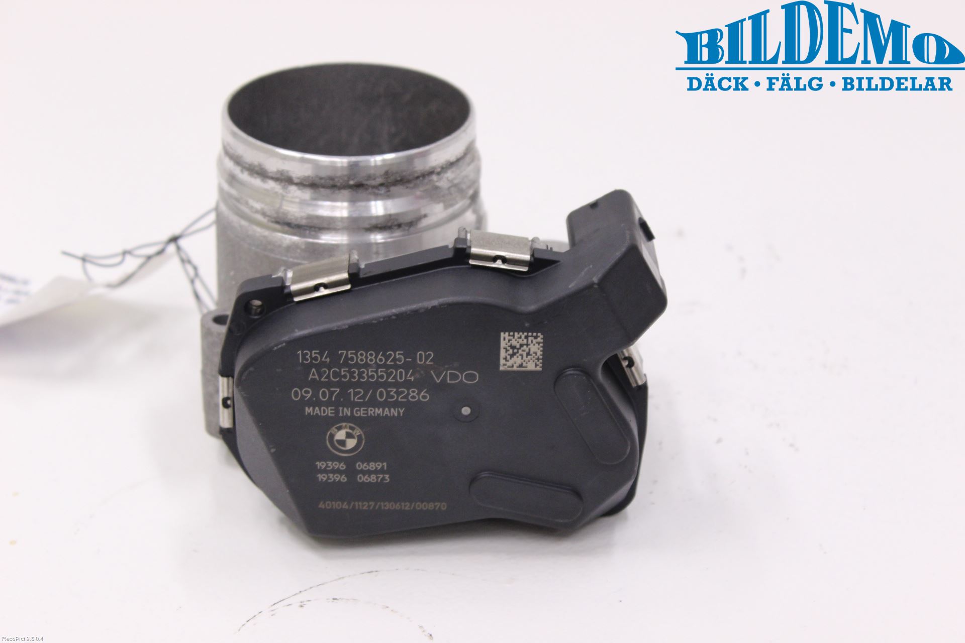 BMW Z4 E89 09-16 Injspjällhus