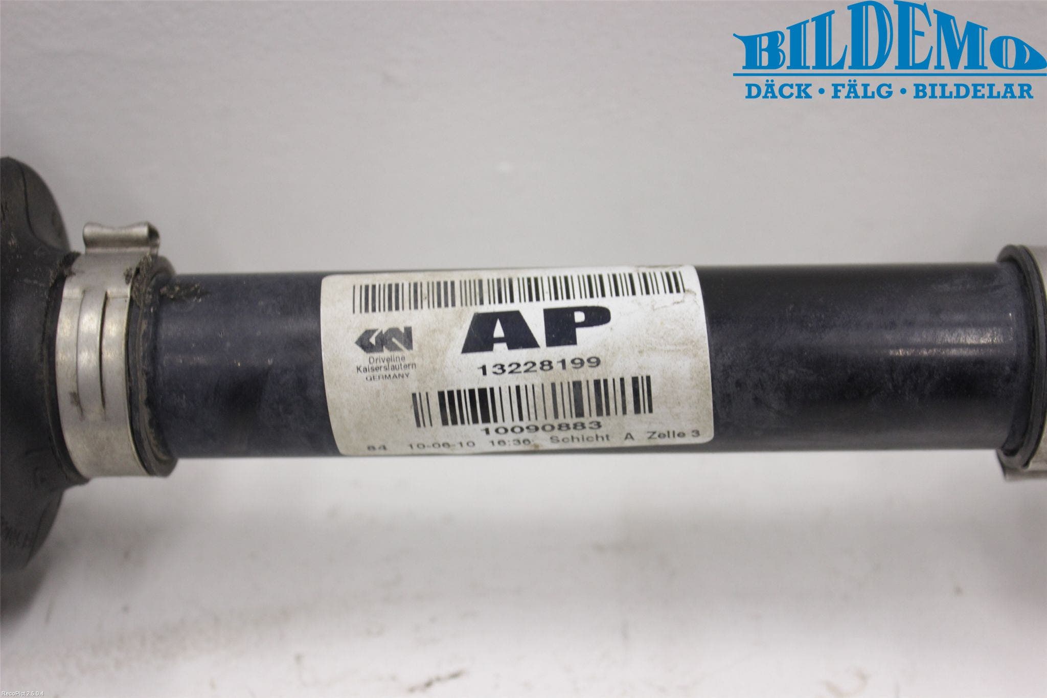 Saab 9-5 10-12 Drivaxel Fram Höger