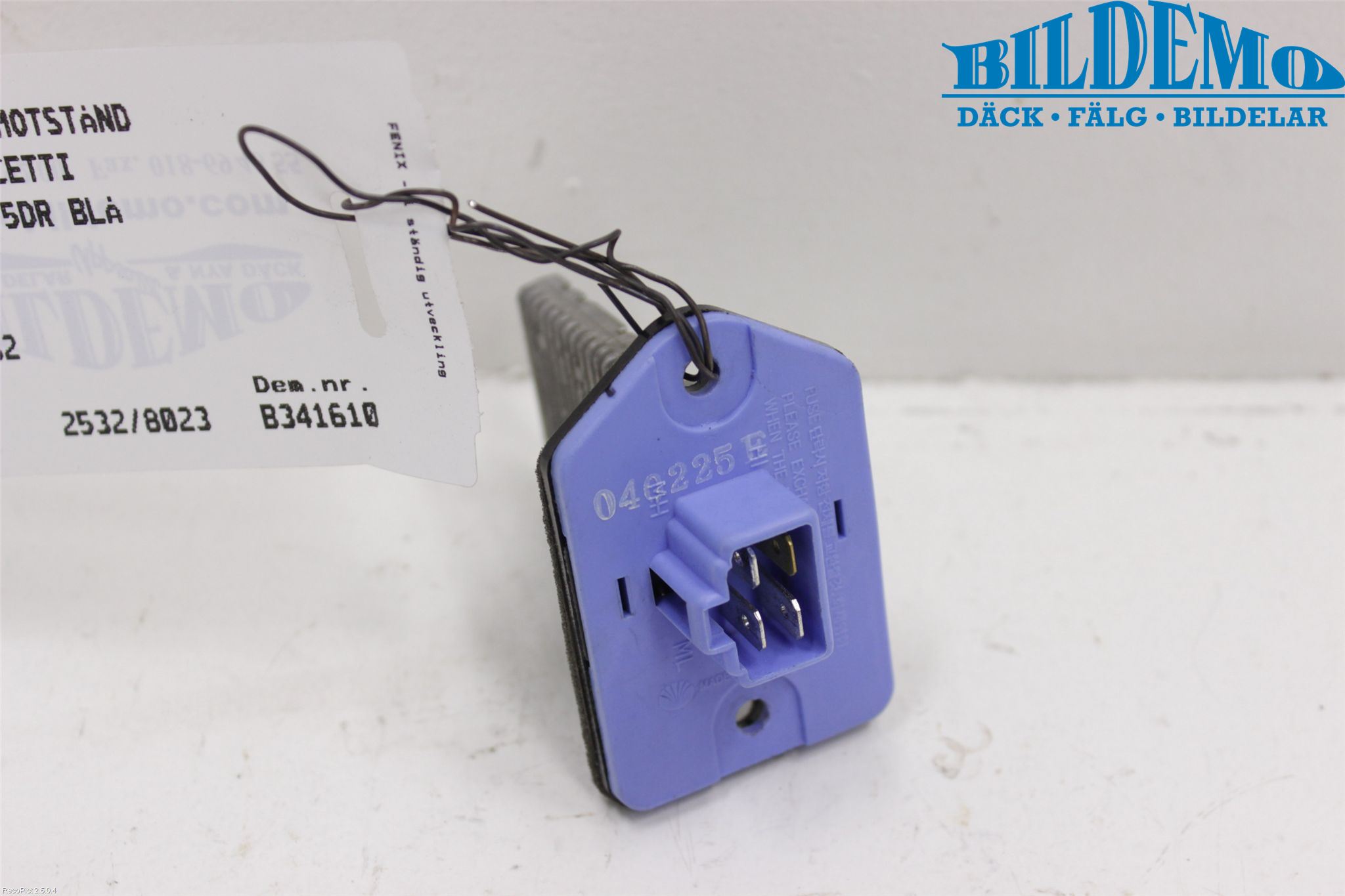 Chevrolet LACETTI Värmefläktsmotstånd