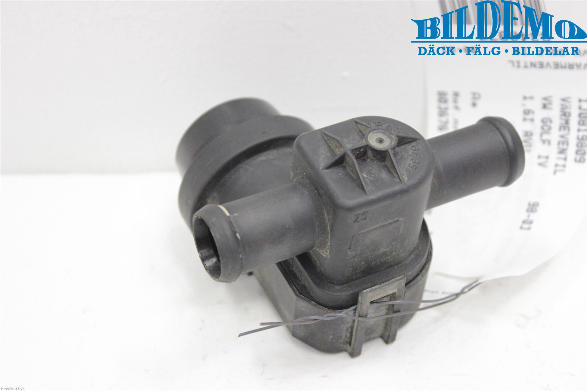 Volkswagen VW GOLF IV 98-06 Värmeventil