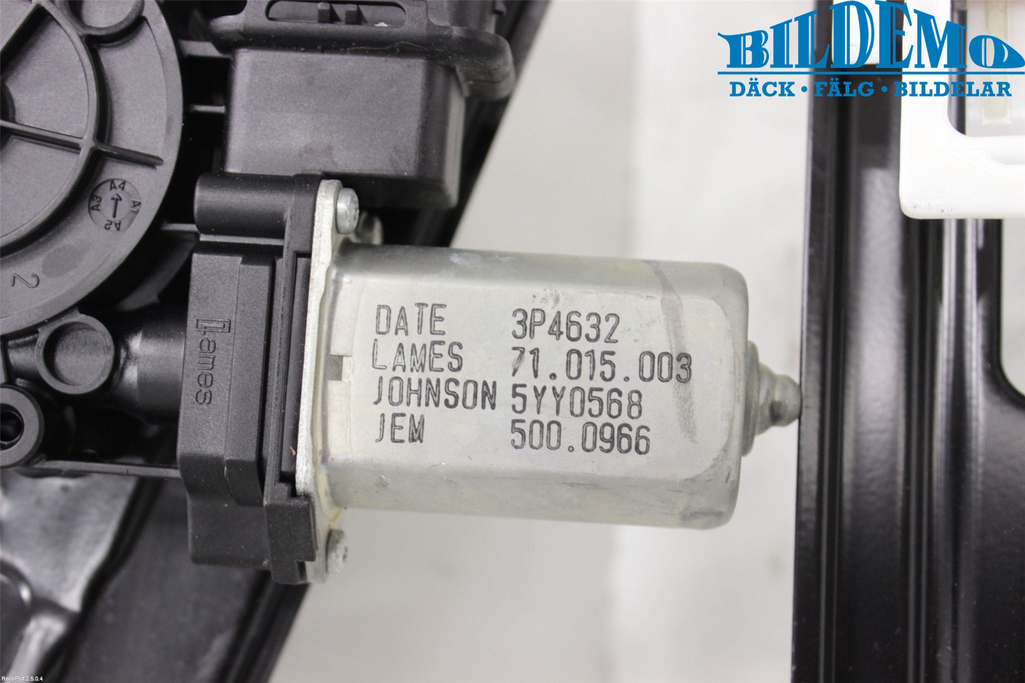 BMW 1 F20/F21 11-19 Fönsterhiss El Kompl
