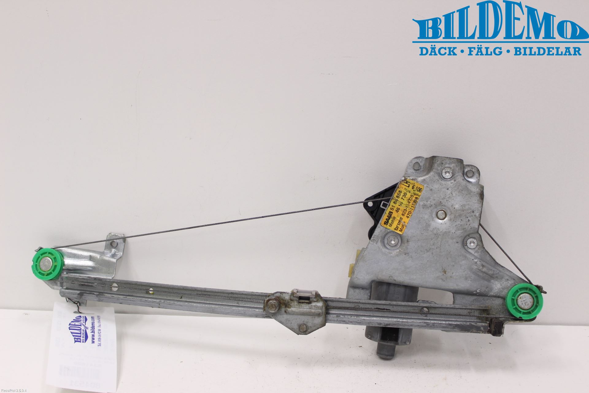 Saab 9-5     06-10 Fönsterhiss El Kompl