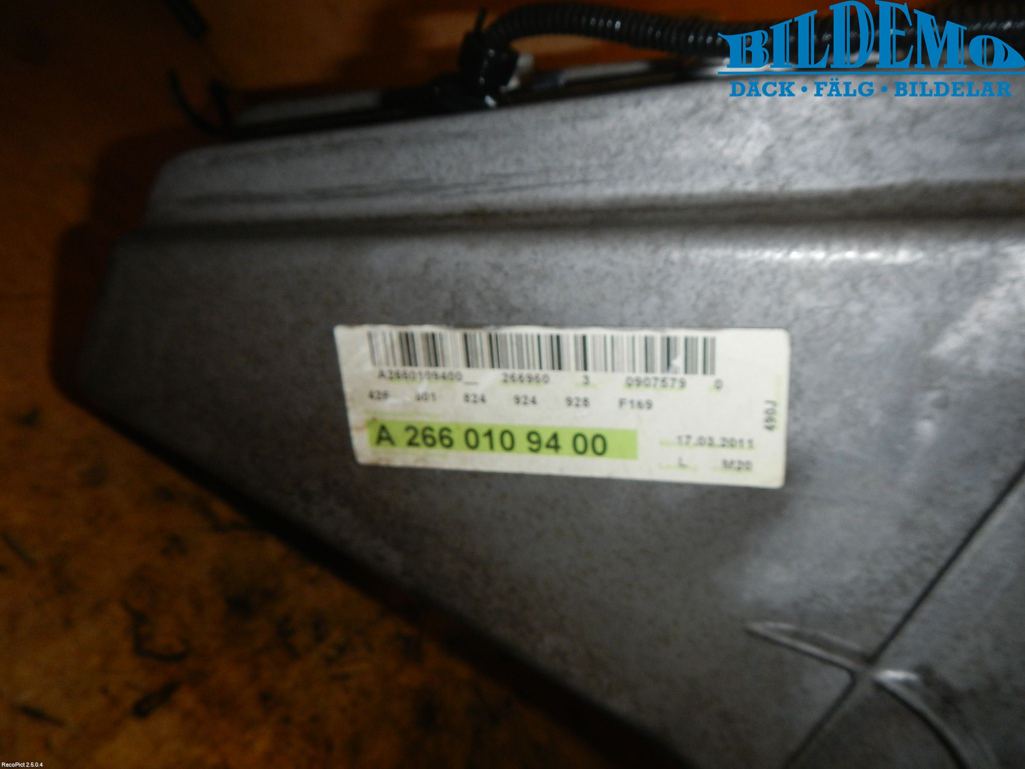 Mercedes-Benz MB B-KLASS (W245) 05-12 Motor Bensin