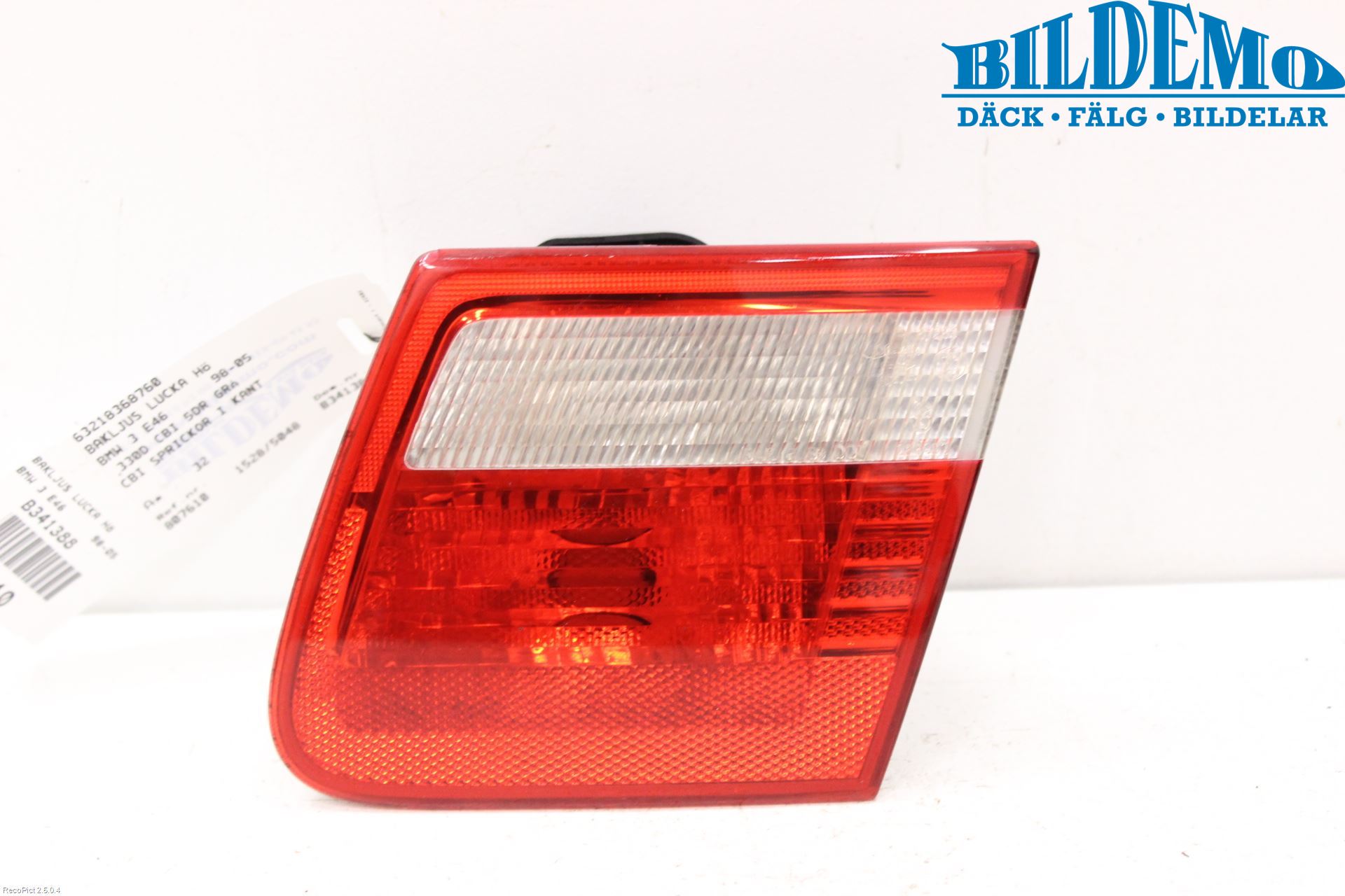 BMW 3 E46      98-05 Bakljus Lucka Hö