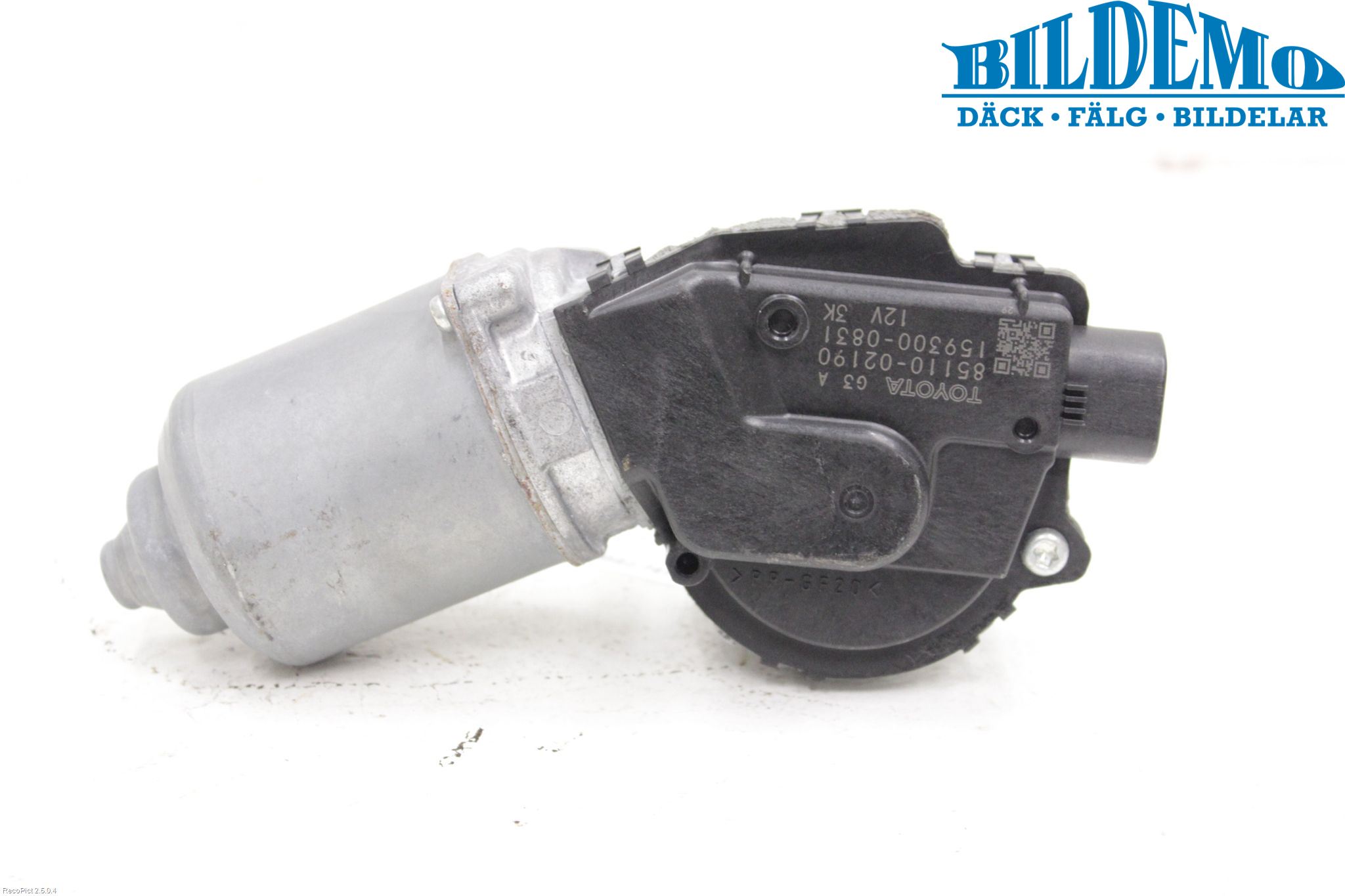 Toyota AURIS 07-09 Torkarmotor Vindruta