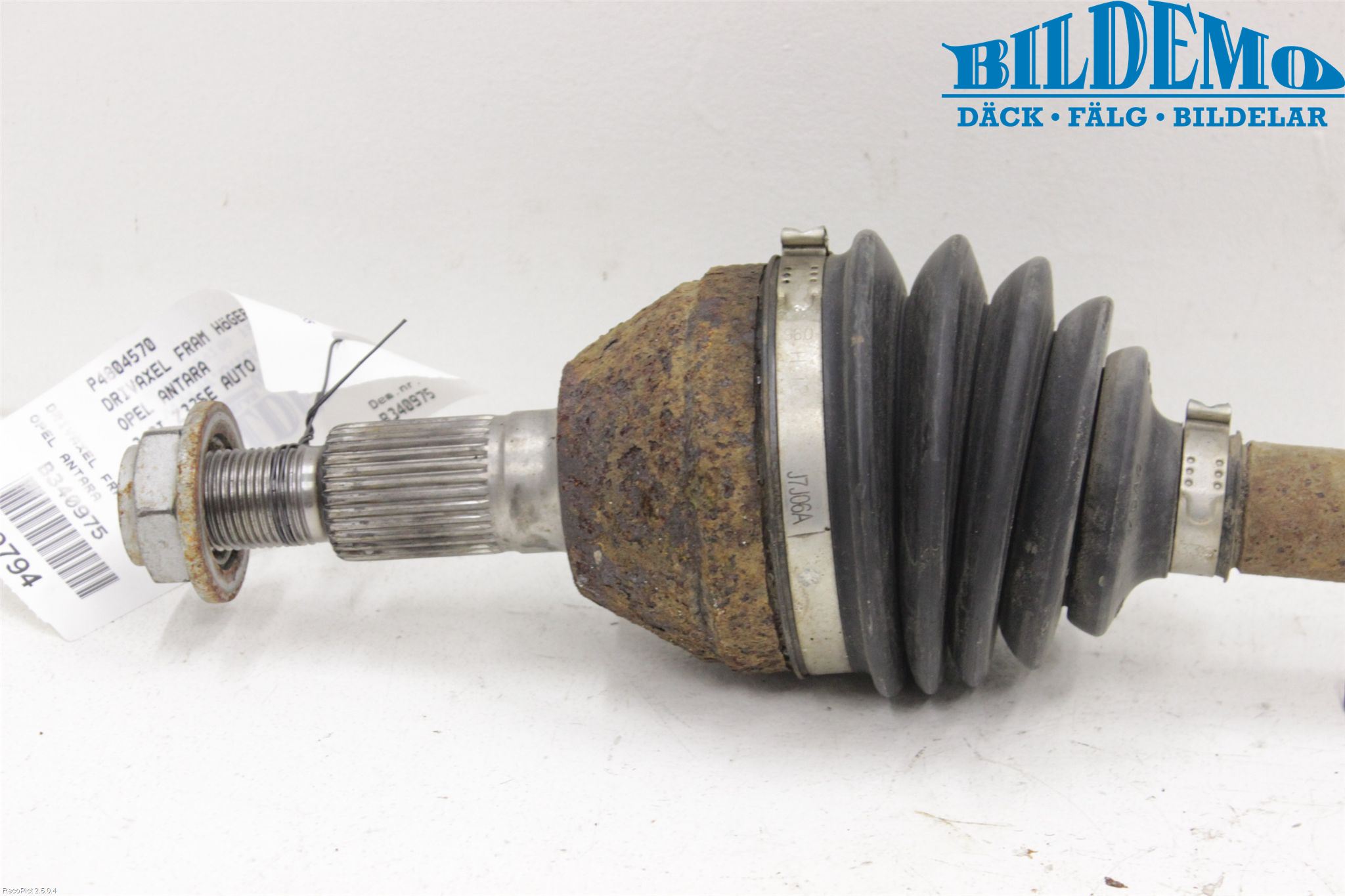 Opel ANTARA Drivaxel Fram Höger