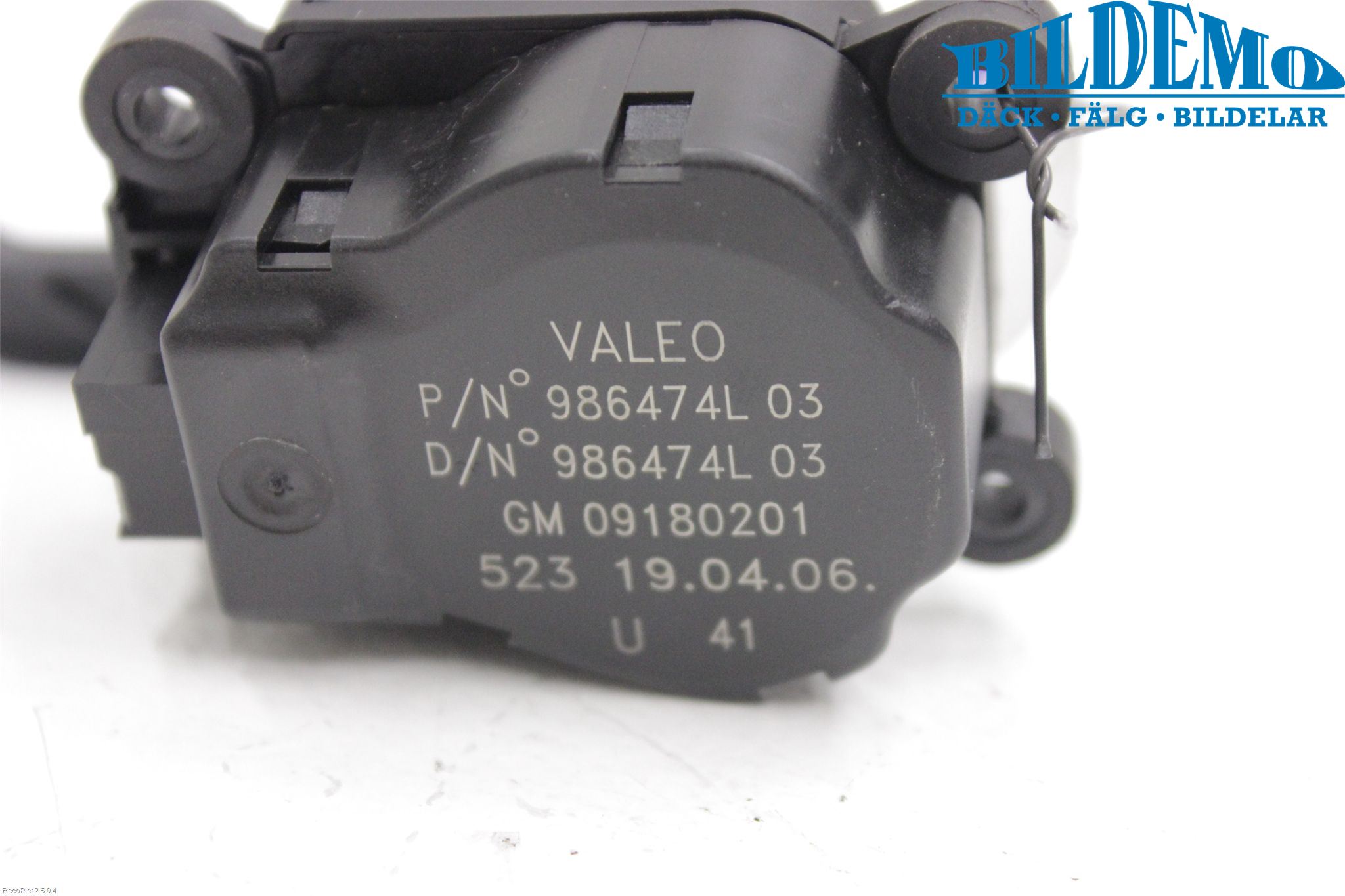 Opel VECTRA C 06-08 Värme Reglermotor